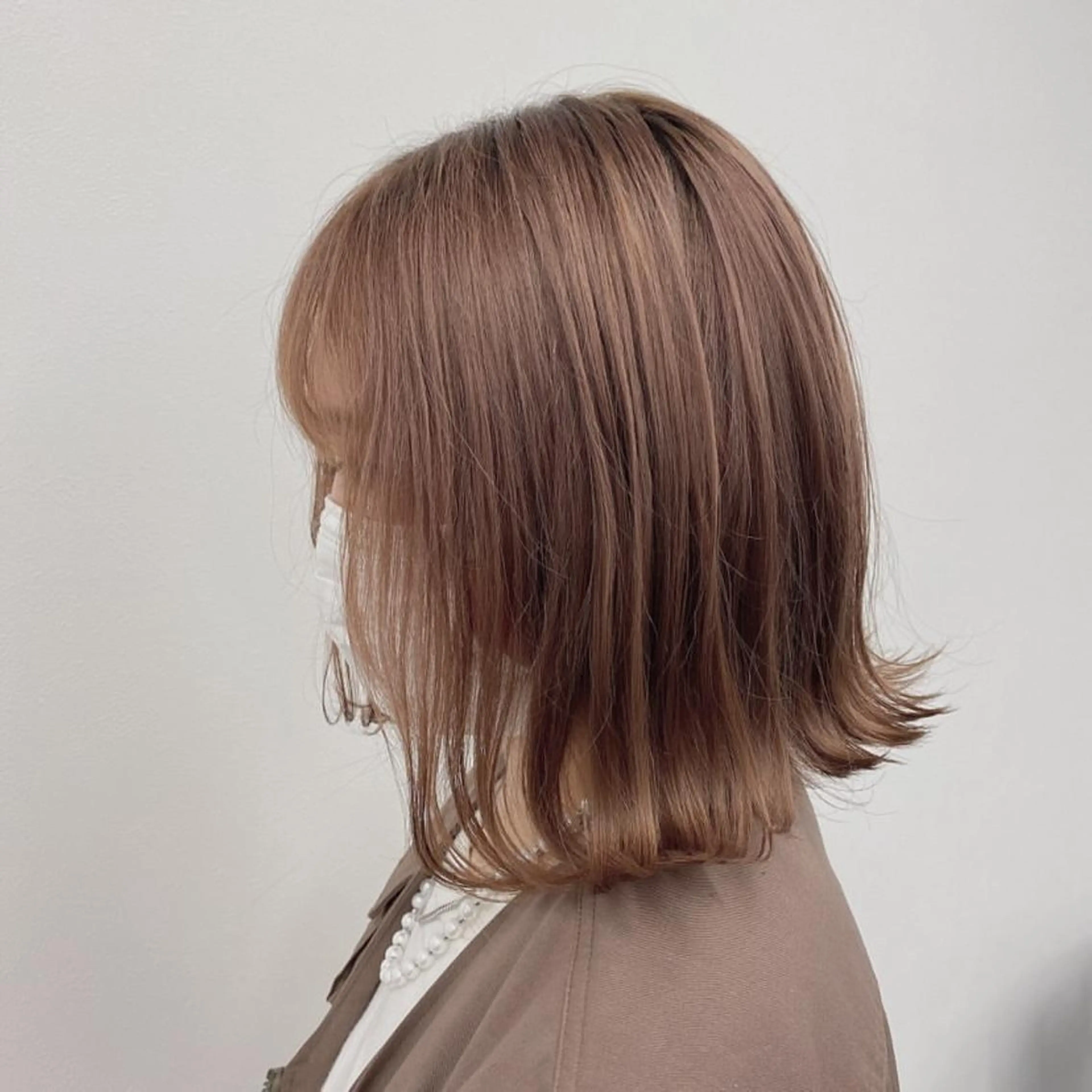 ミディアム カット ヘアカラー トリートメント ヘアセット 渋谷指名1位💖 カラーの達人❣️のヘアスタイル