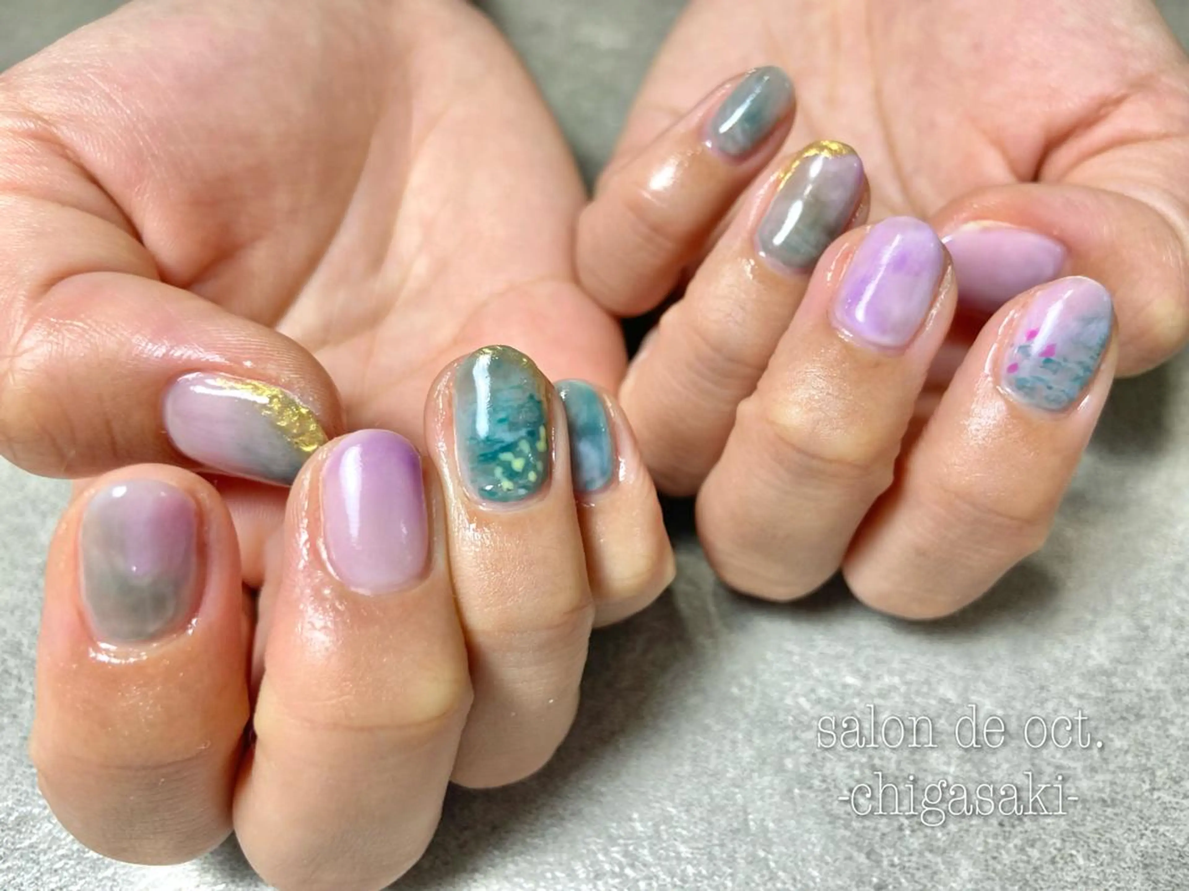 ネイル 持ち込み salon de oct.のネイルデザイン