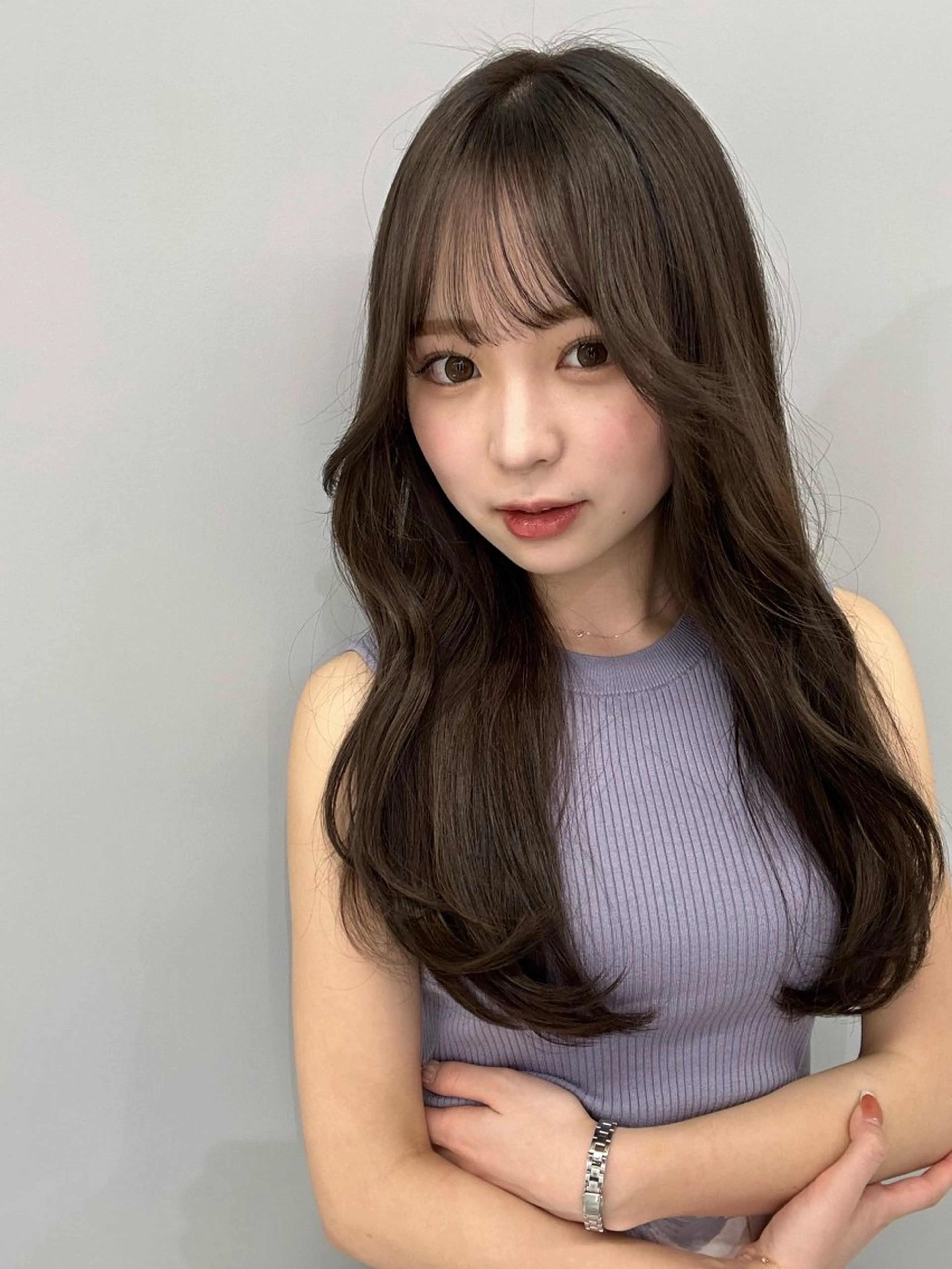ロング カラー ヘアアレンジ 最高級髪質改善 🦄ブリーチYUGOのヘアスタイル