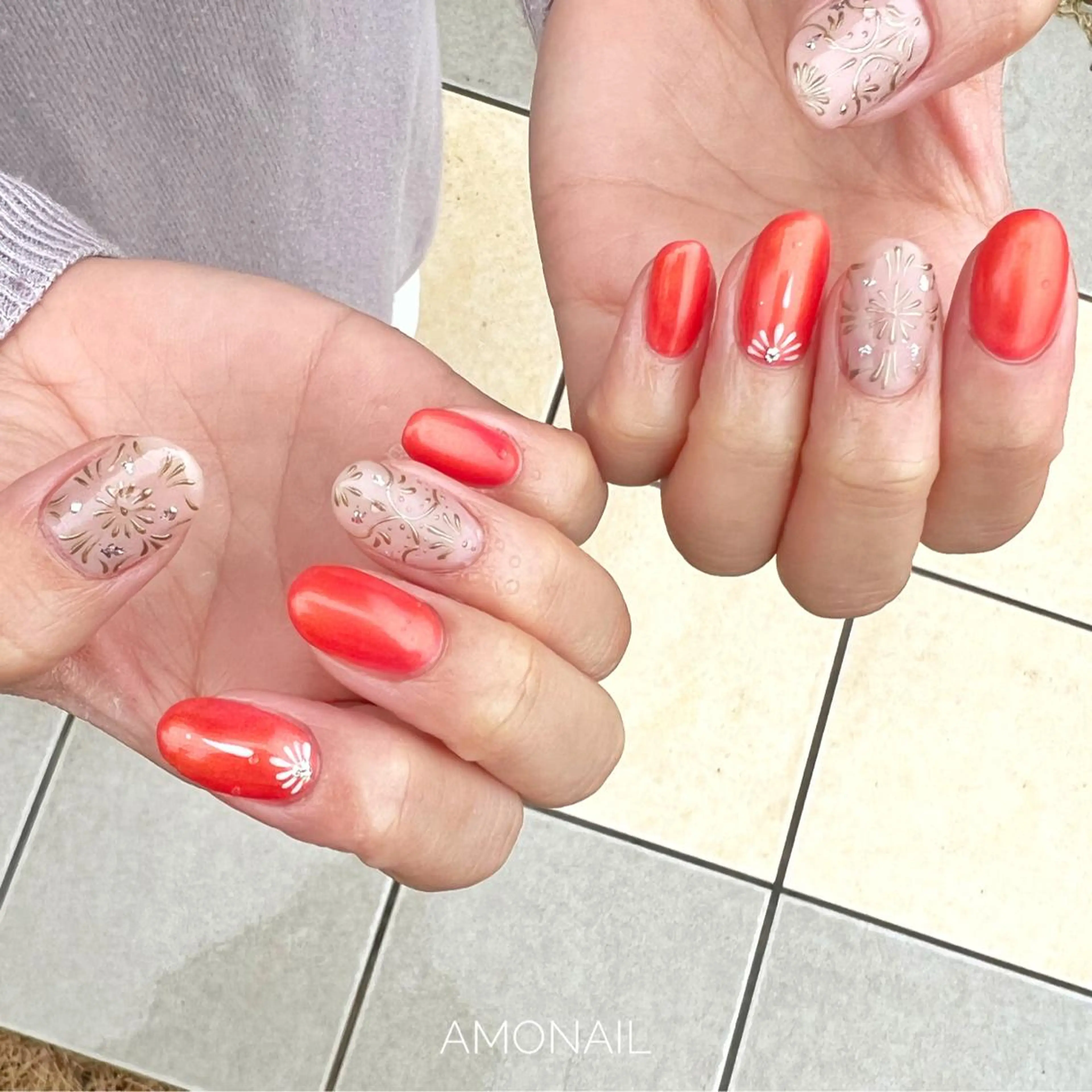 セミロング ハンドネイル 唐笠 祥子のその他イメージ