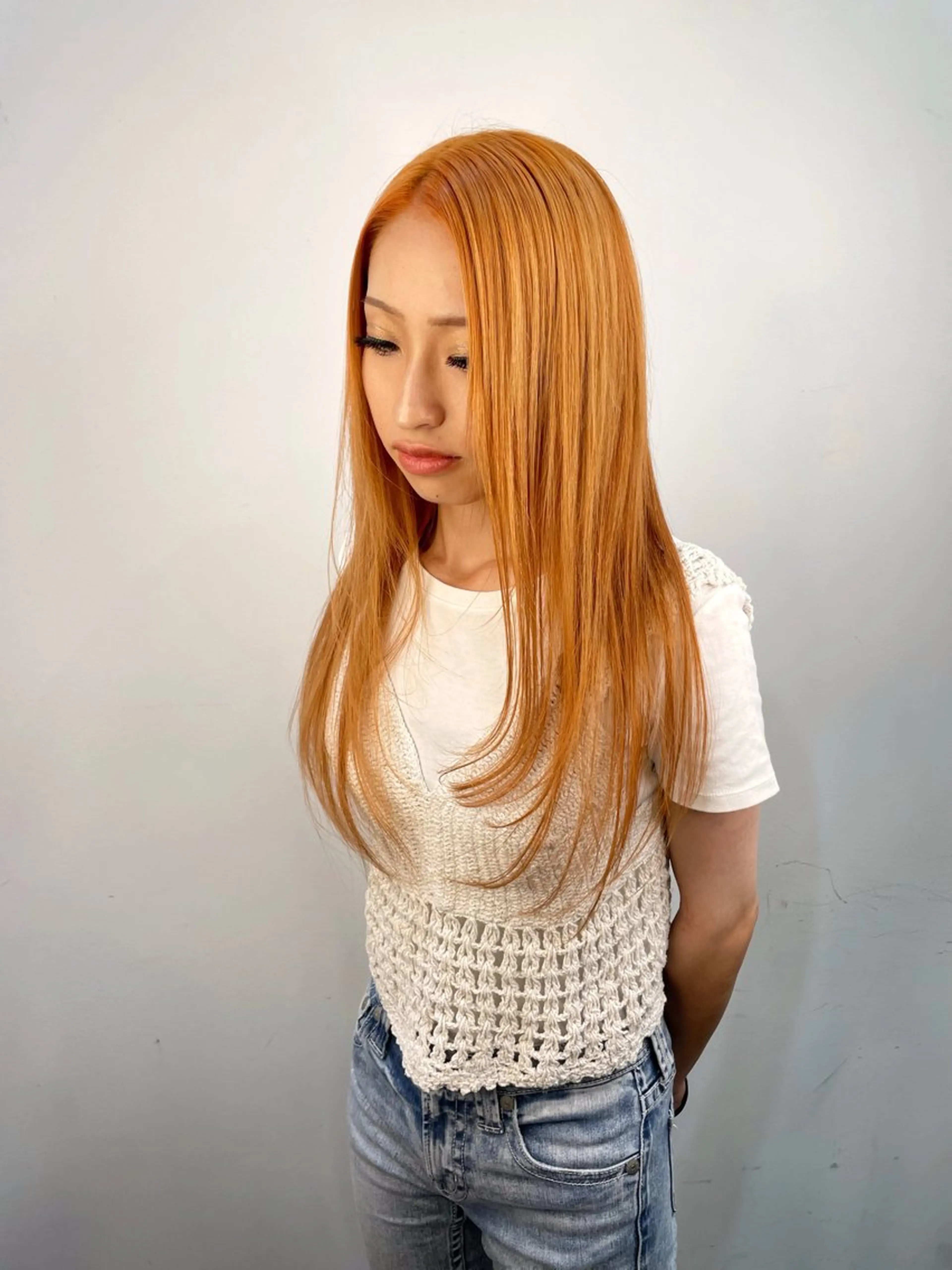 セミロング レイヤーカット ヘアカラー トリートメント LOCO/ Ko-kiのヘアスタイル