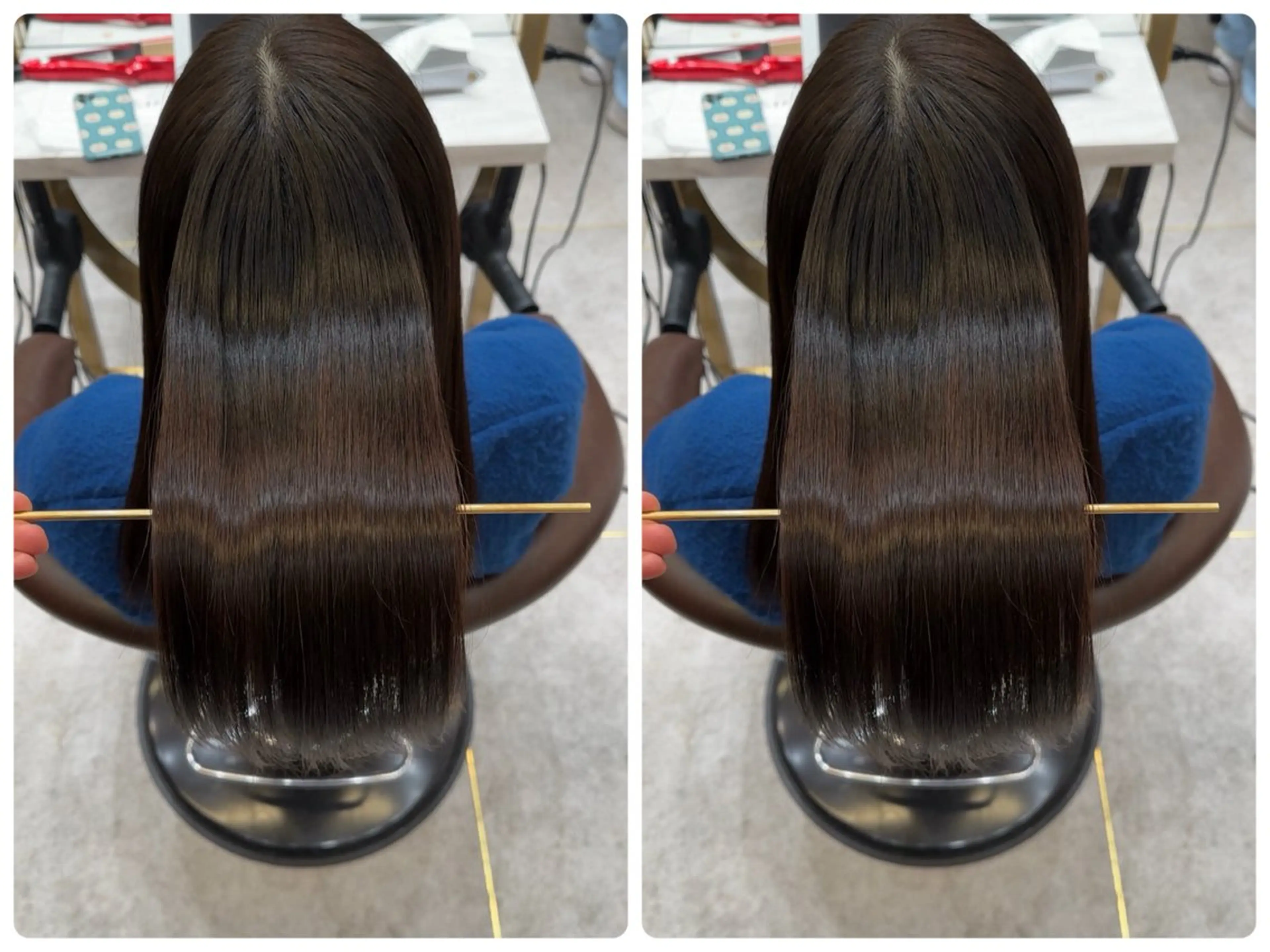 セミロング 髪質改善 縮毛矯正 トリートメント カット 縮毛矯正 トリートメント ✨韓国風レイヤー /髪質改善✨山下　遥のヘアスタイル