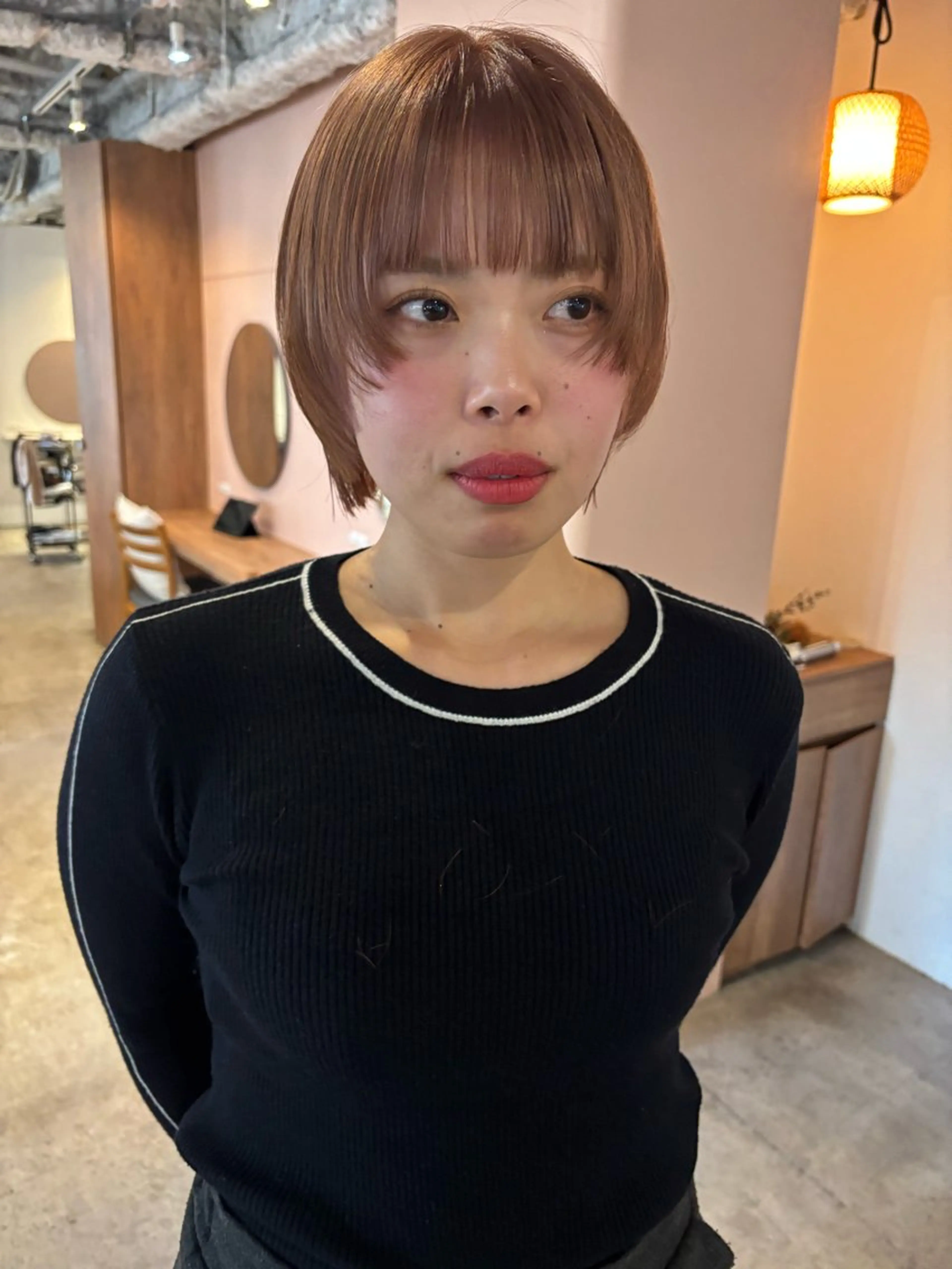 ショート カラー カット ヘアカラー Hayashi Shioriのヘアスタイル