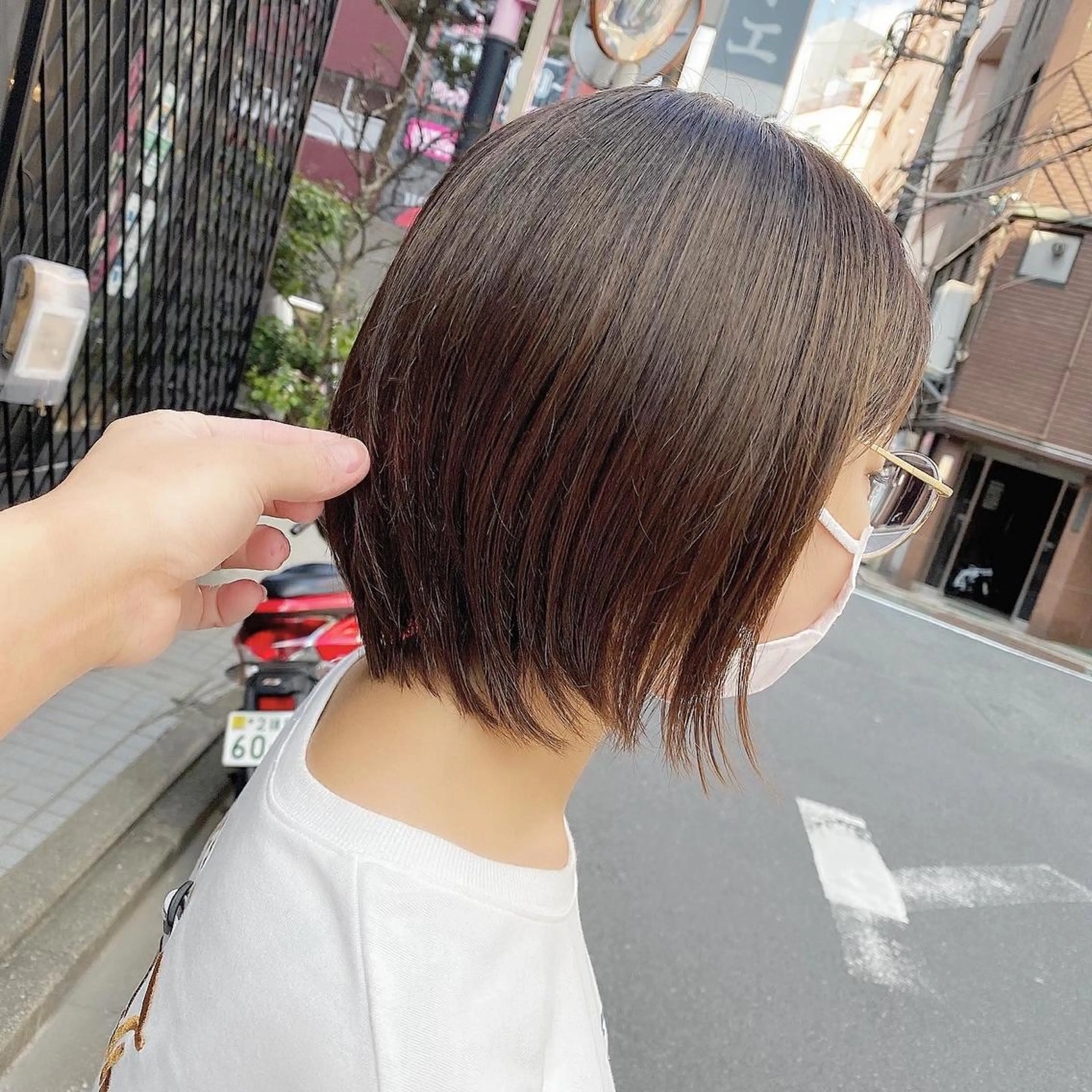 ショート ショートボブ ボブ 髪質改善 ショートヘア SALOWIN 池袋Suite店所属・髪質改善特化 安東駿介のヘアスタイル