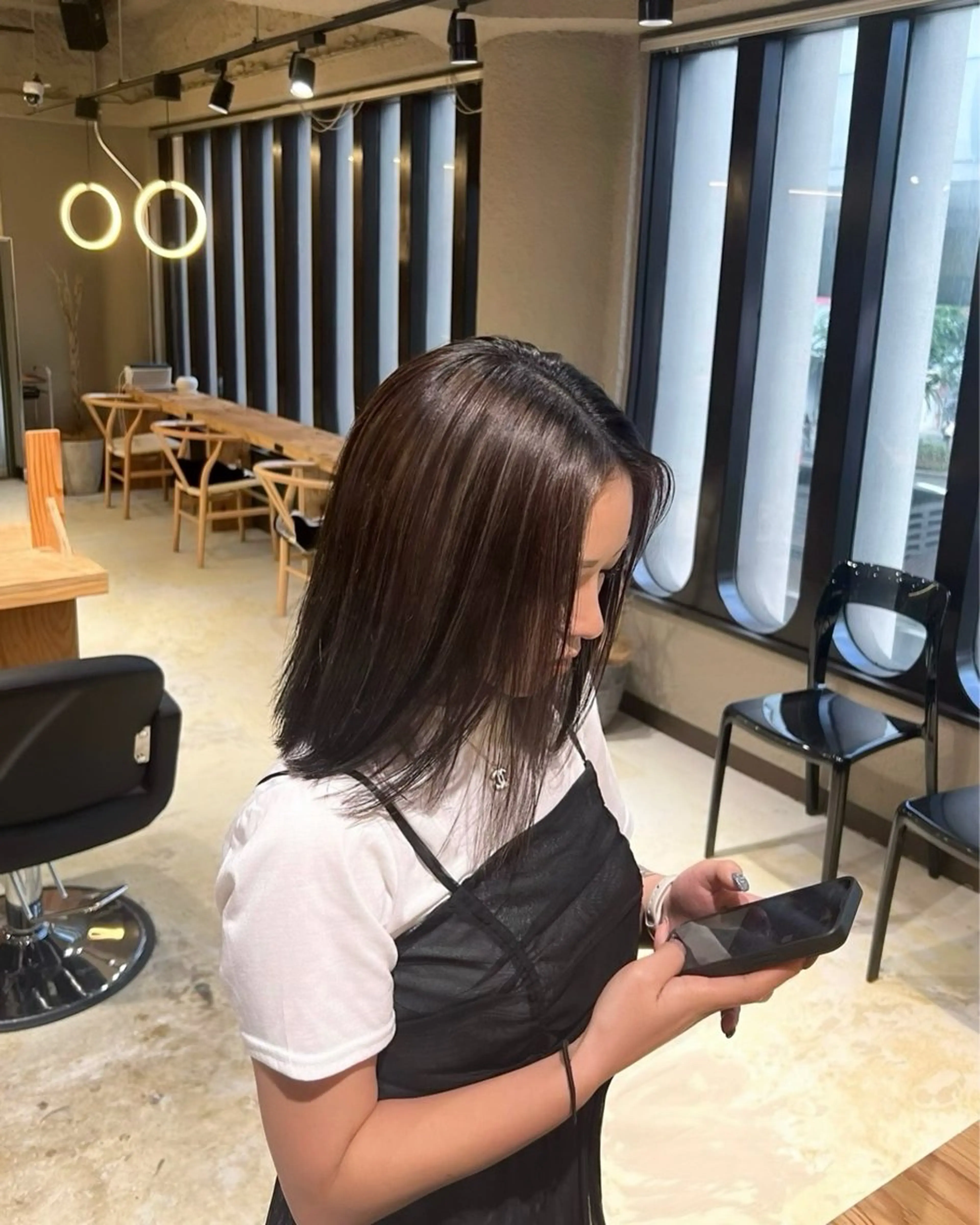 ミディアム カラー 💖梅田レイヤー💖 副店長Tsubasaのヘアスタイル