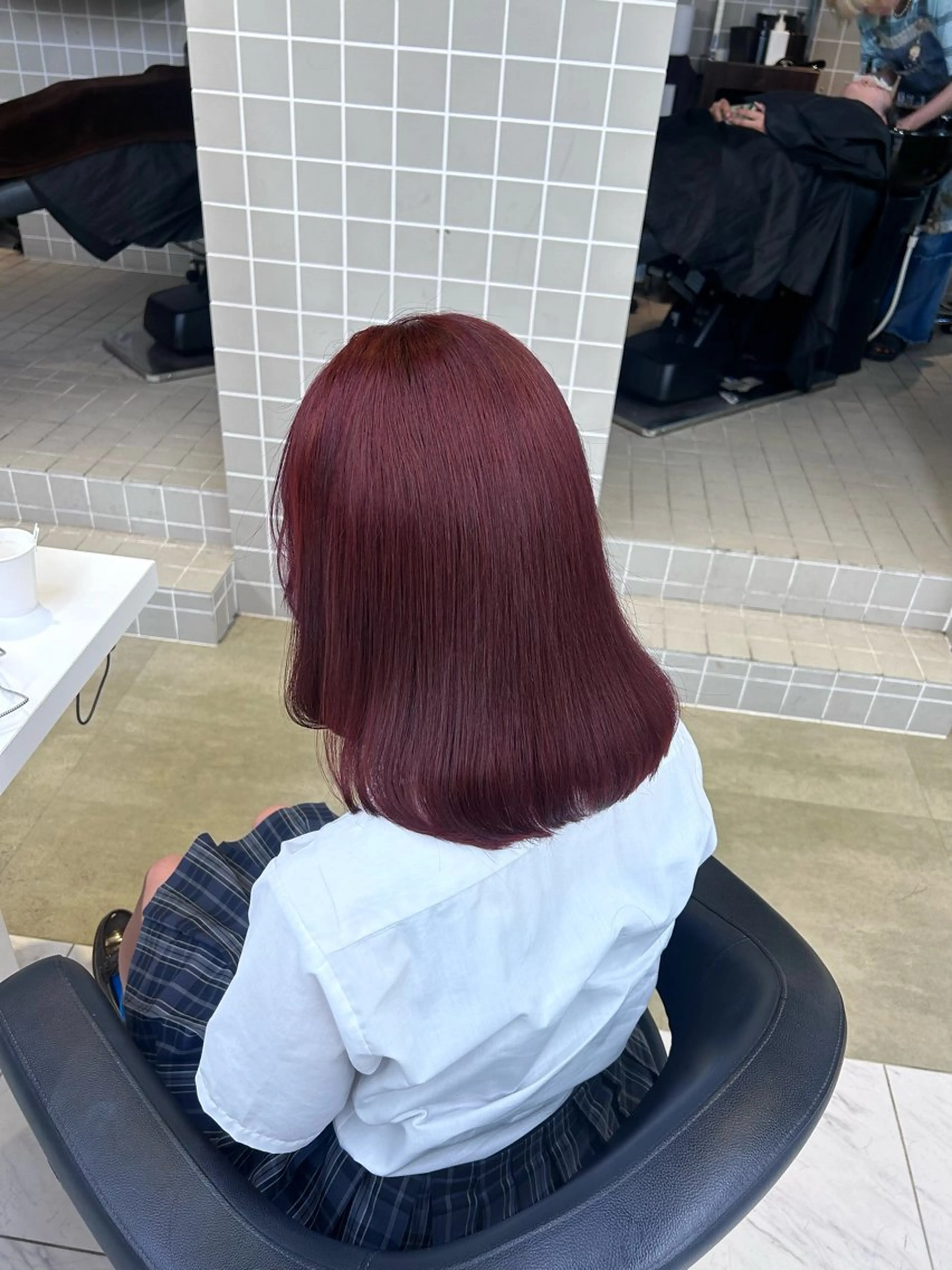 カラー ヘアカラー トリートメント beige🤎ダブル カラー/レイヤー🧸のヘアスタイル