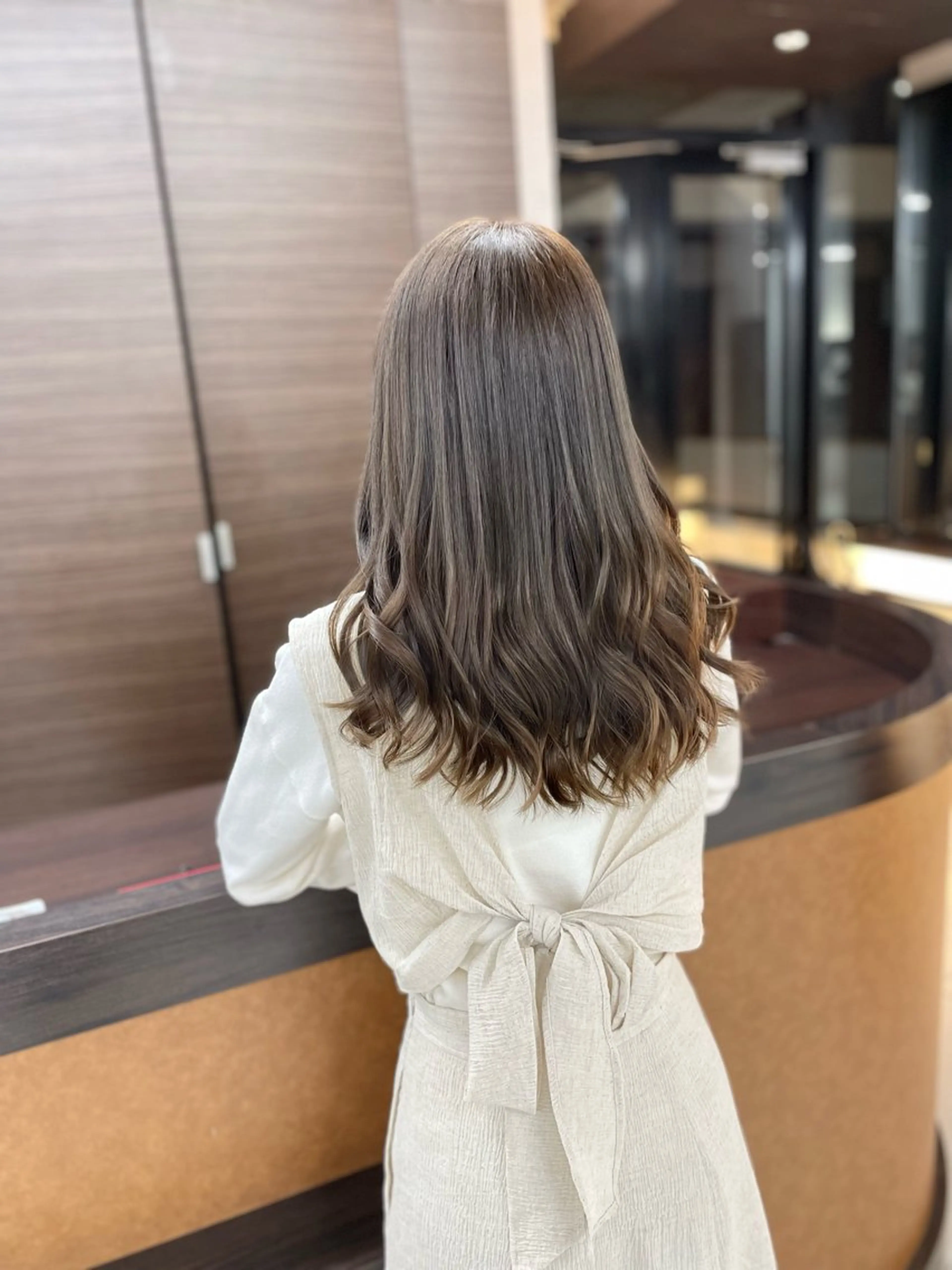 ミディアム デート ヘアカラー トリートメント ヘアセット BOOTH share saron所属・今井 勝也のヘアスタイル