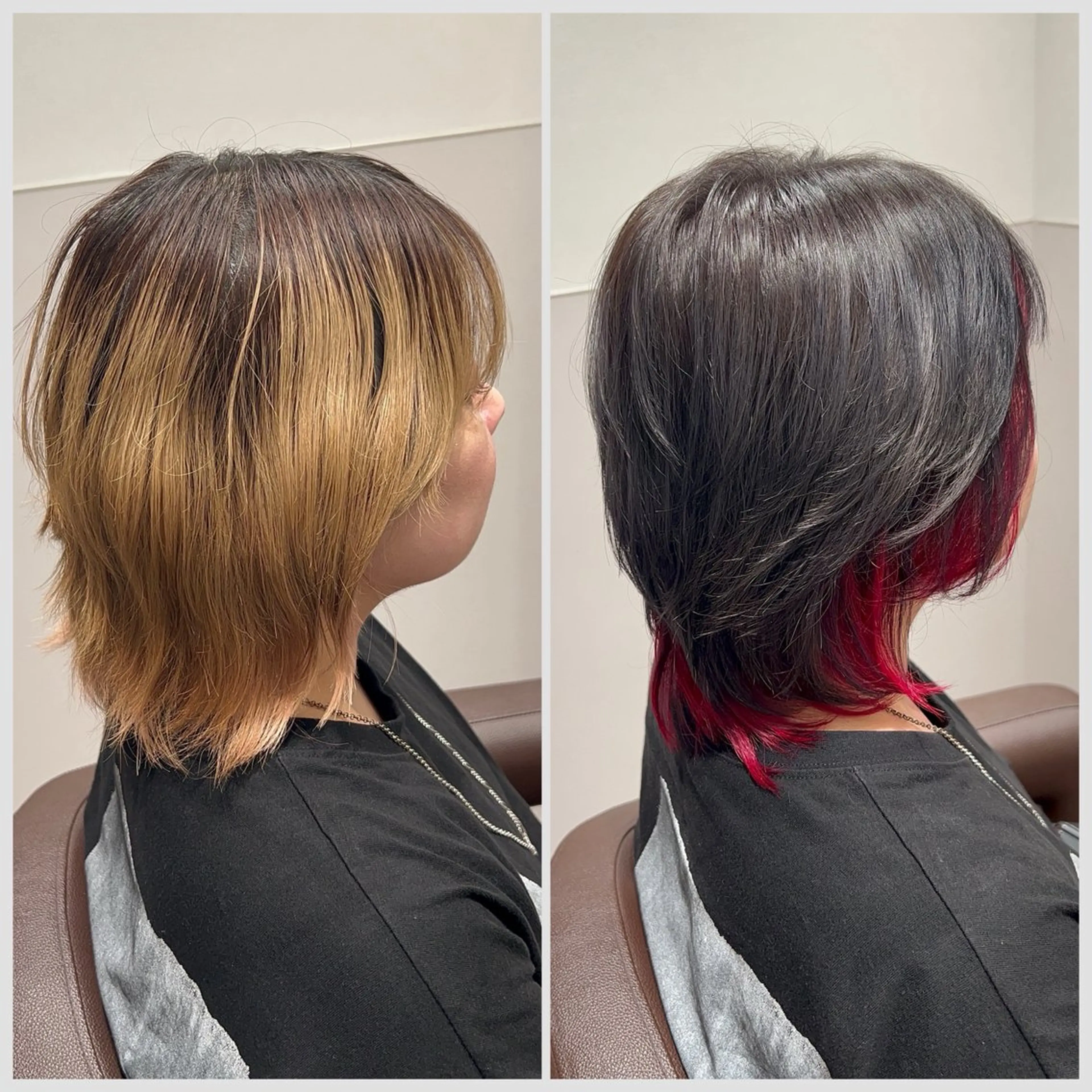 ミディアム カラー ヘアカラー トリートメント SALOWIN 神戸三宮店所属・【三宮/ブリーチ なしカラー】高田祐也のヘアスタイル