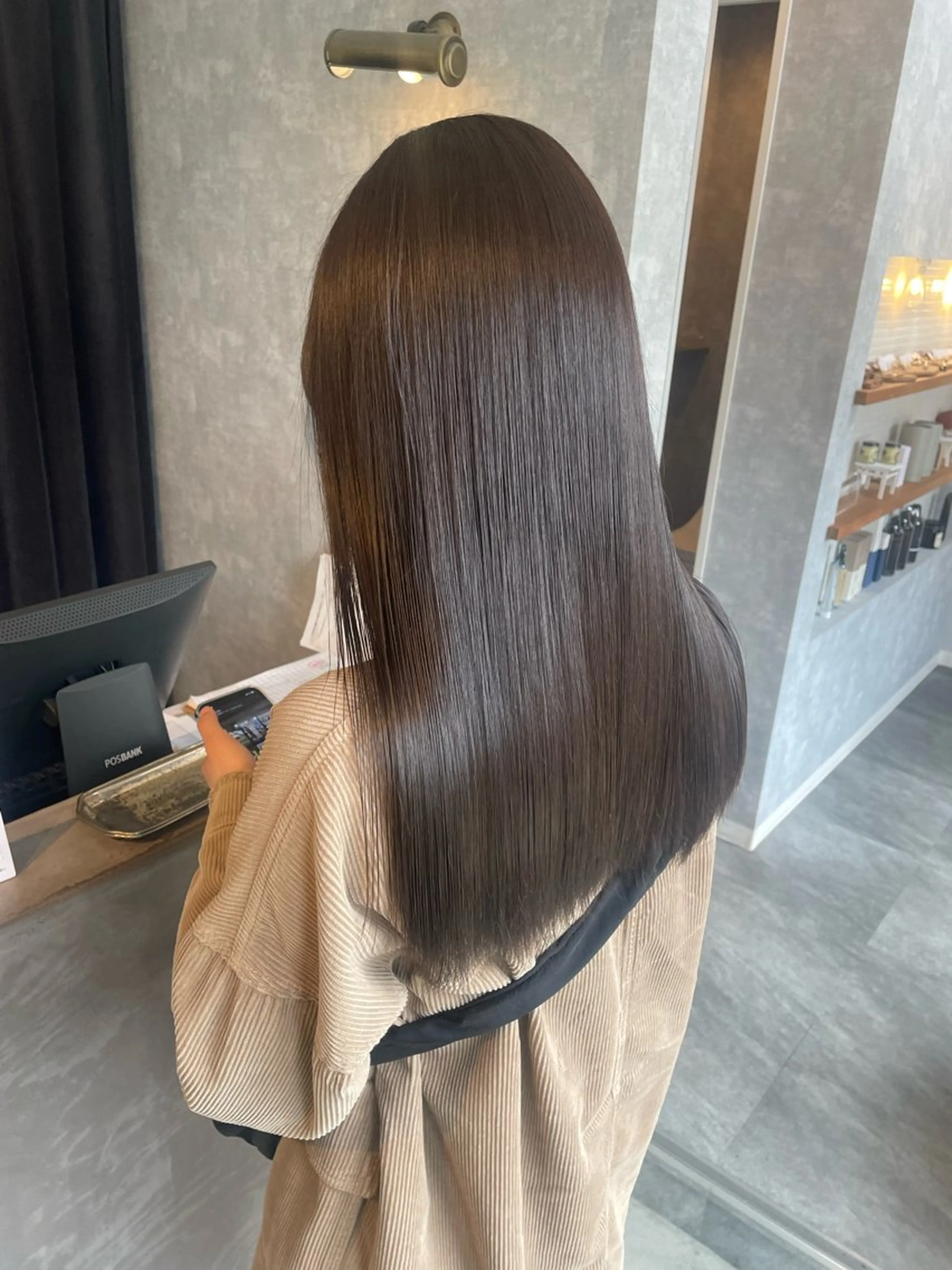 セミロング カラー ヘアカラー トリートメント Matsubara asuka  ☪︎のヘアスタイル