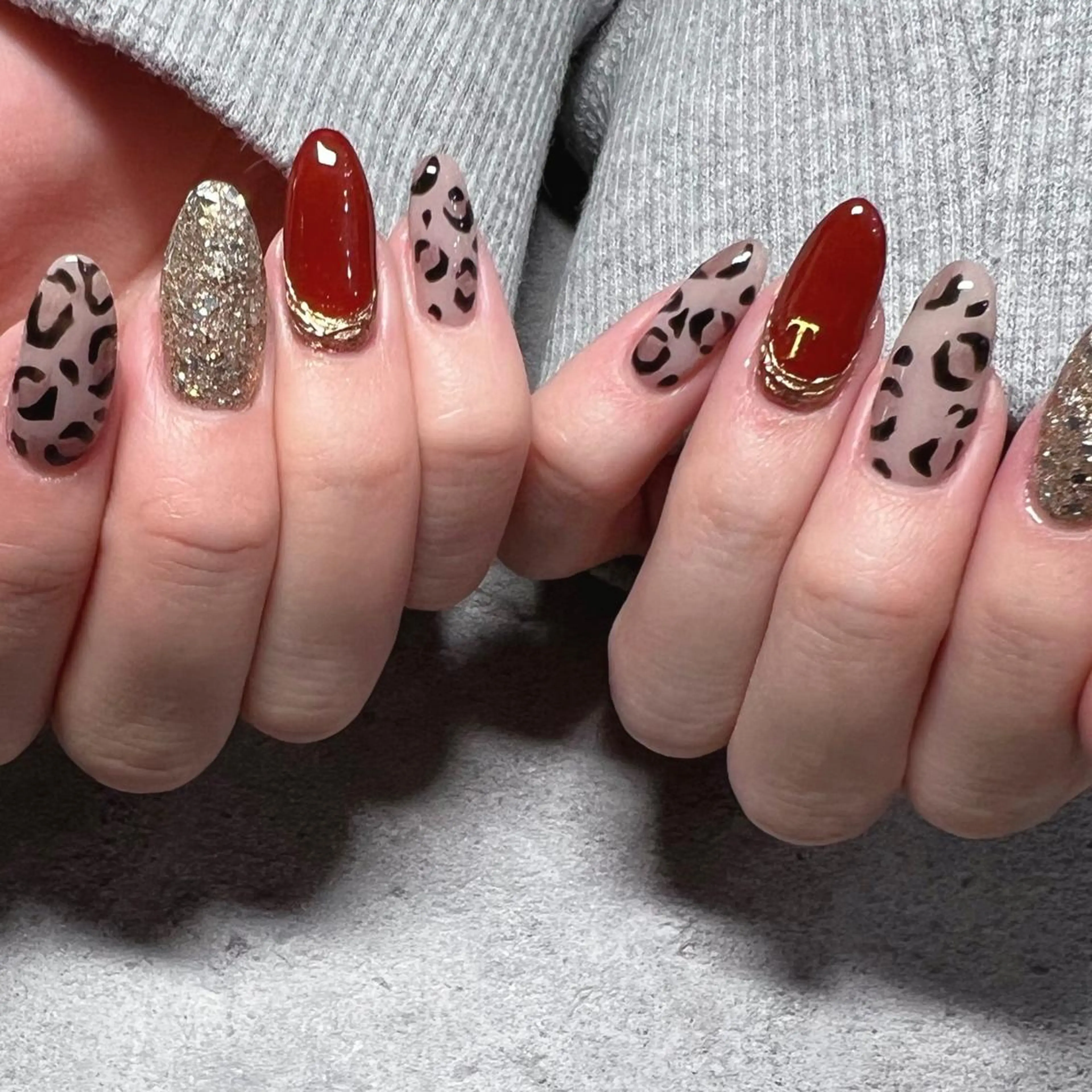 ロング ネイル ハンドネイル nail salon émuのネイルデザイン