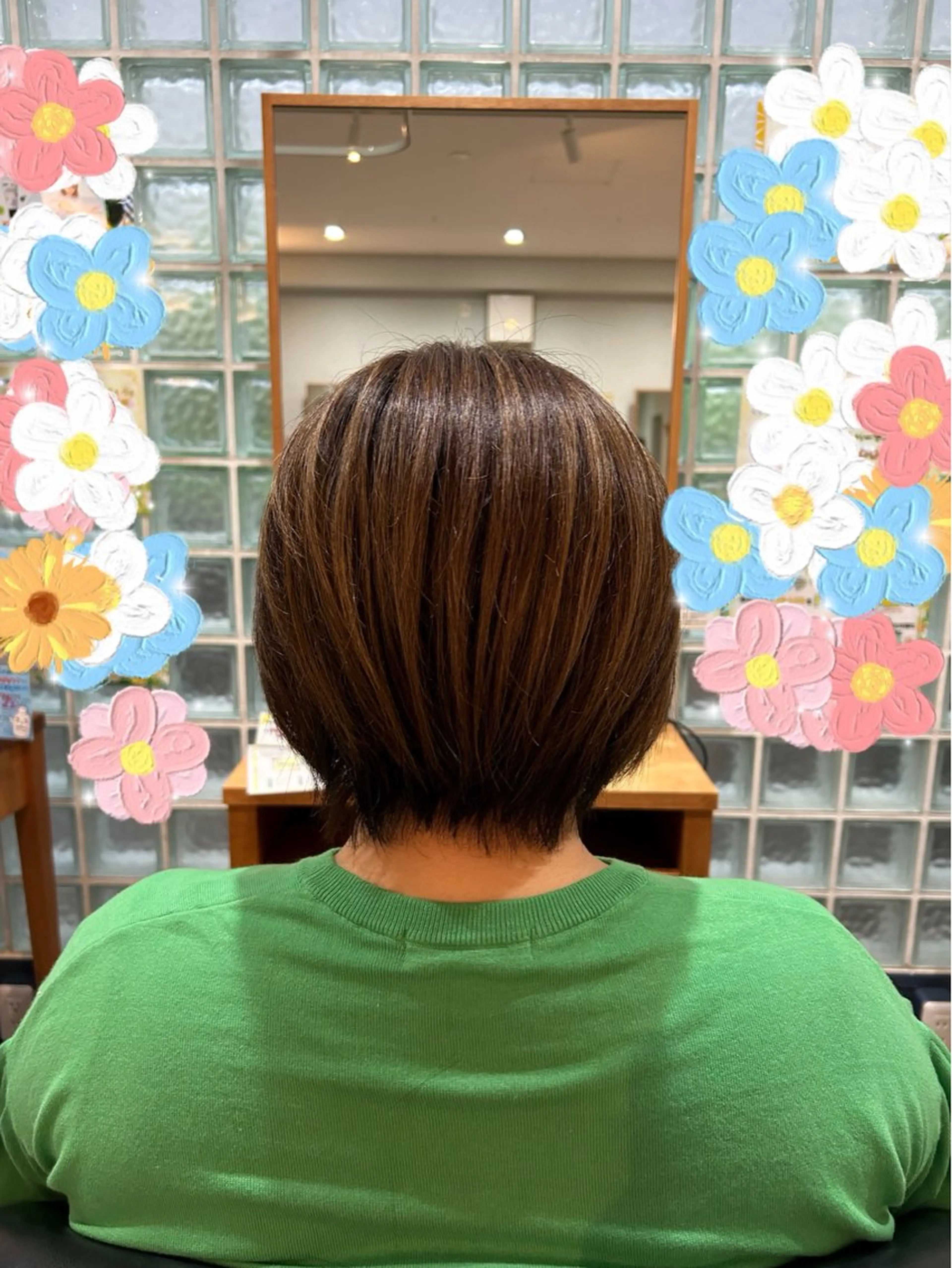 ショート ルイラパレ所属・永田 結梨弥のヘアスタイル