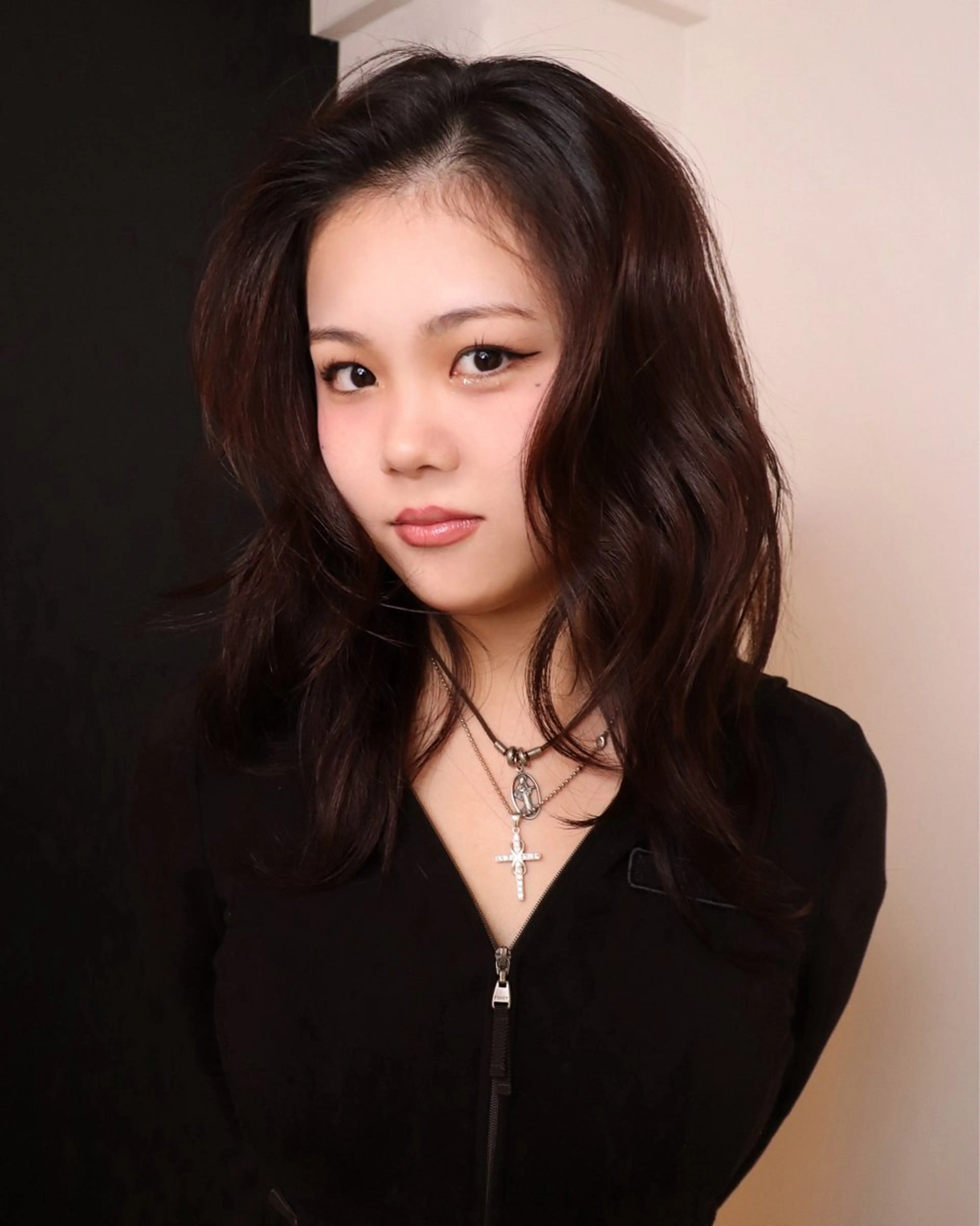 セミロング カラー ヘアアレンジ @kyoniyy KYONIのヘアスタイル