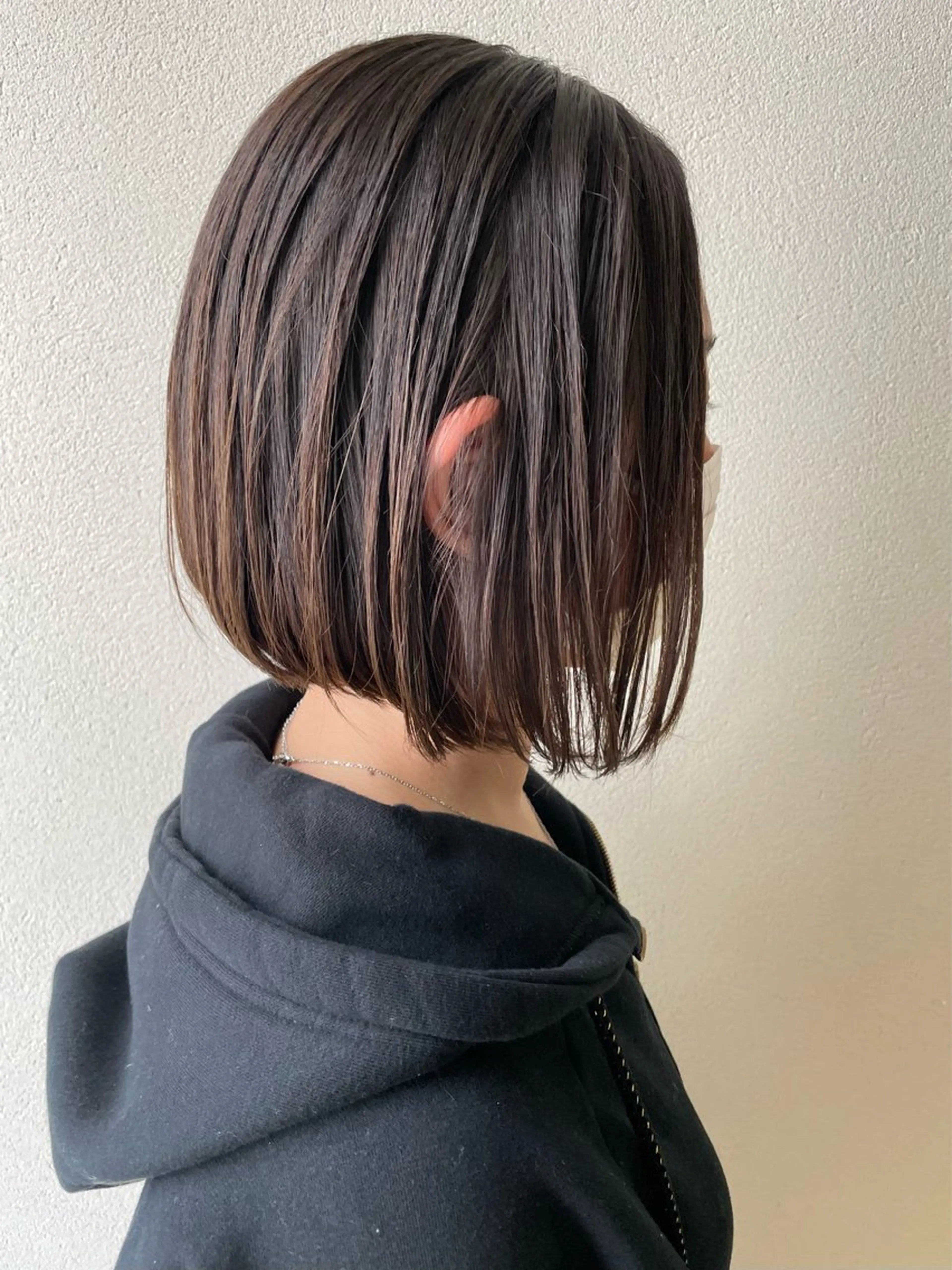 ショート 前下がりボブ ボブ 沢田 瞳のヘアスタイル