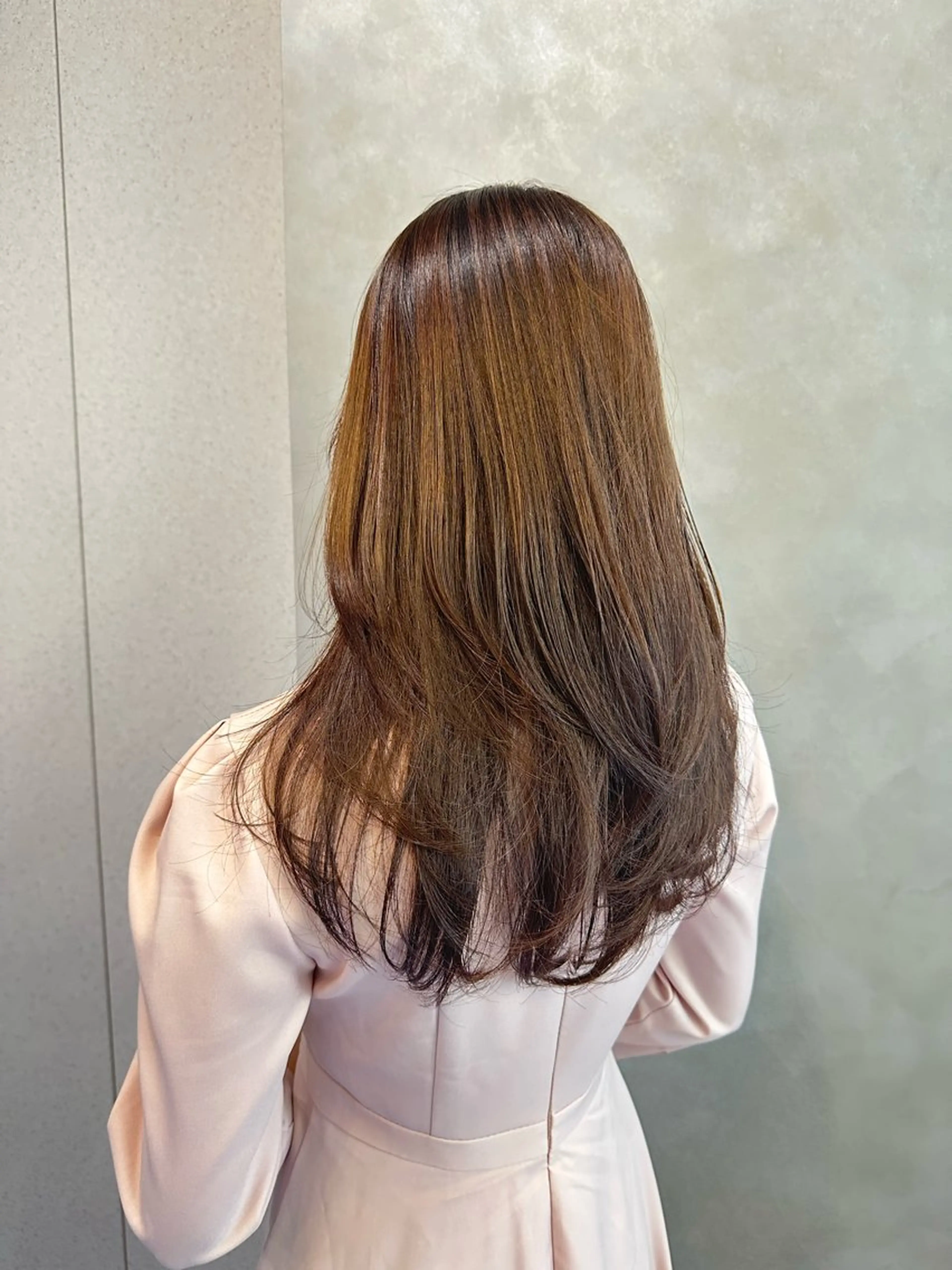 ロング カット トリートメント 👼レイヤー/外苑前 /うる艶/リカ👼のヘアスタイル
