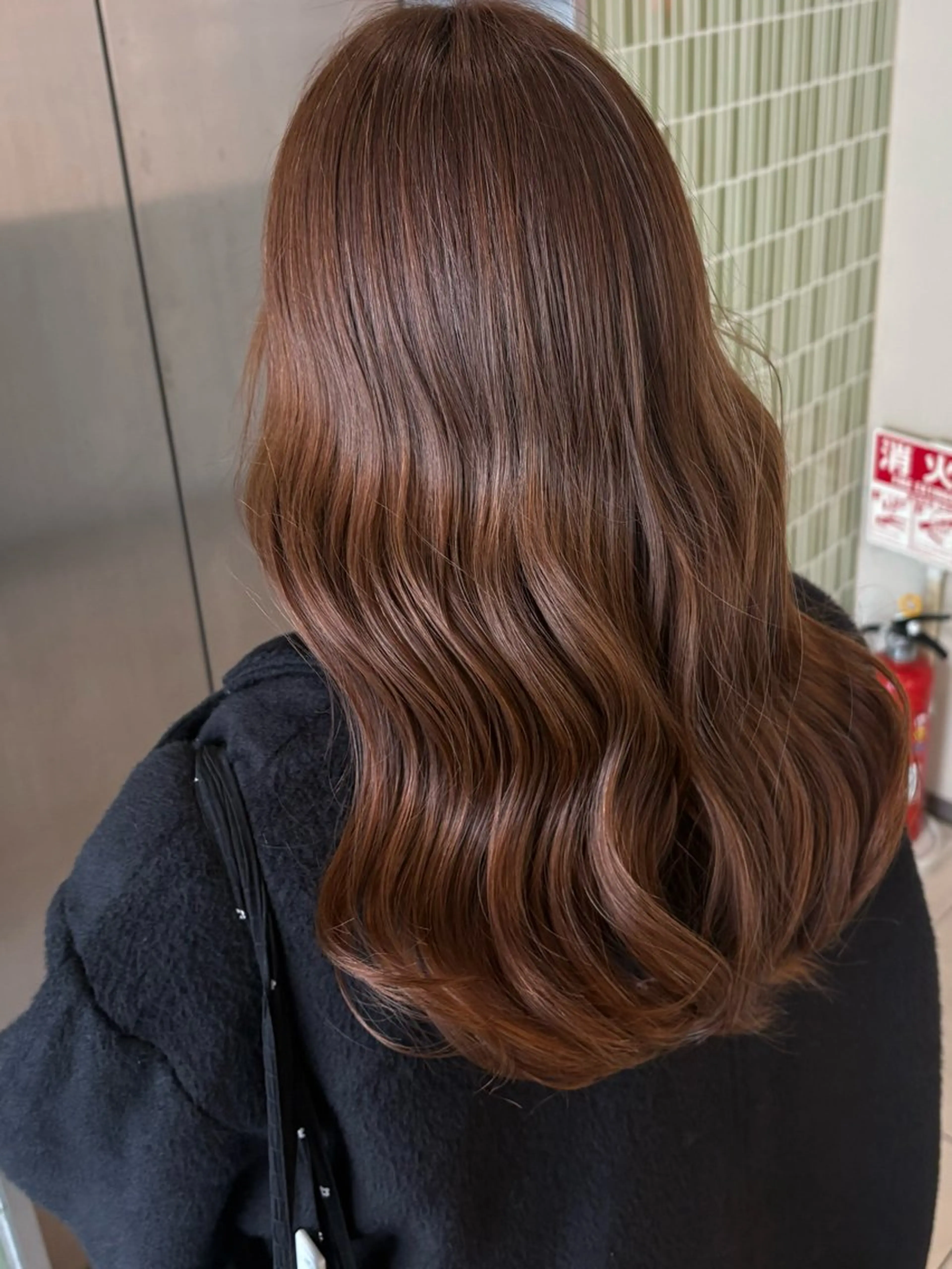 ロング ヘアカラー トリートメント MASHIRO💎 天神/大名のヘアスタイル