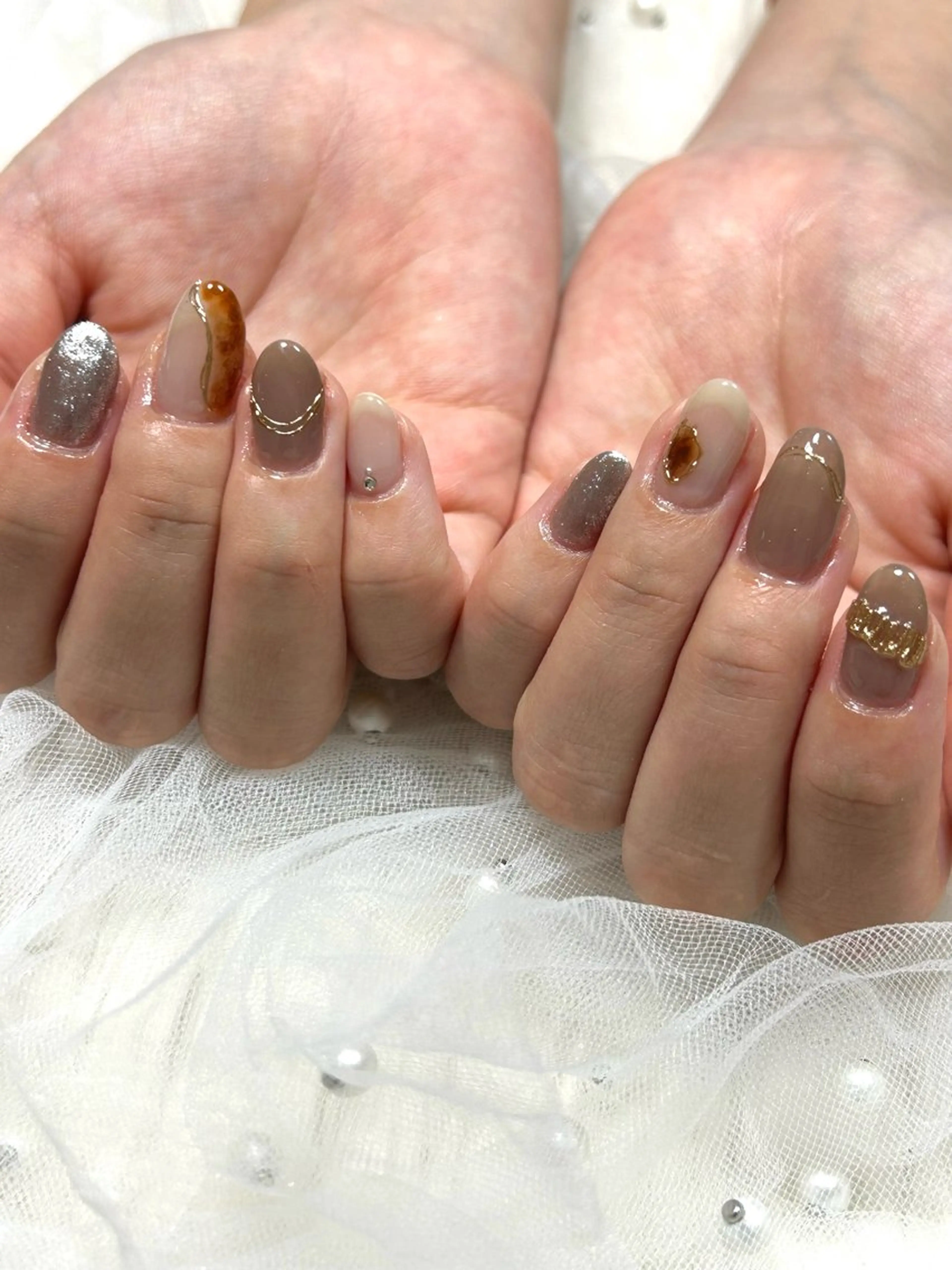 ネイル ハンドネイル Allybell🫧 Ayakaのネイルデザイン