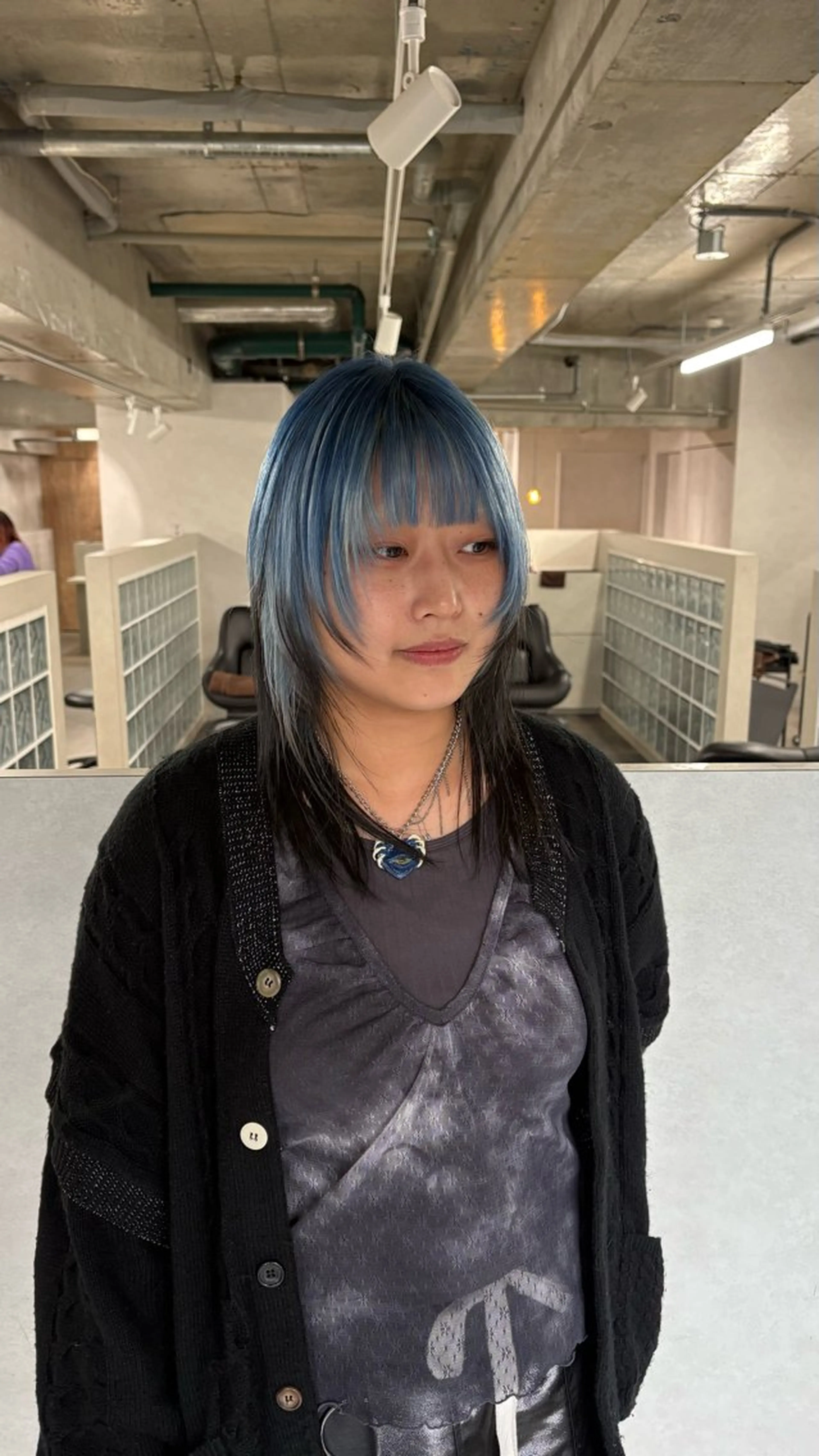 セミロング カラー ヘアカラー 🦄Rena 🦄のヘアスタイル