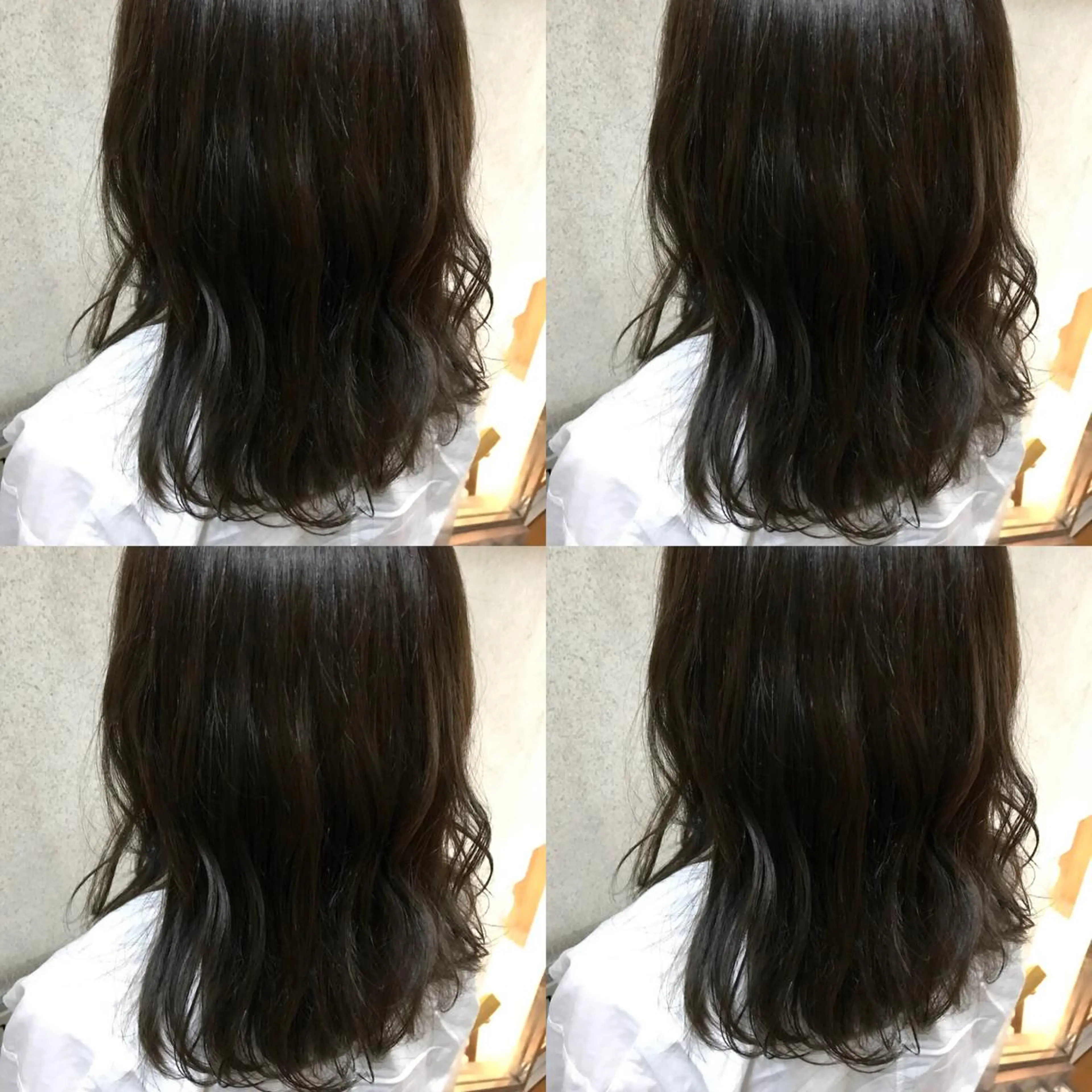 ミディアム カラー ヘアカラー トリートメント SALOWIN所属・小栗 麻衣のヘアスタイル