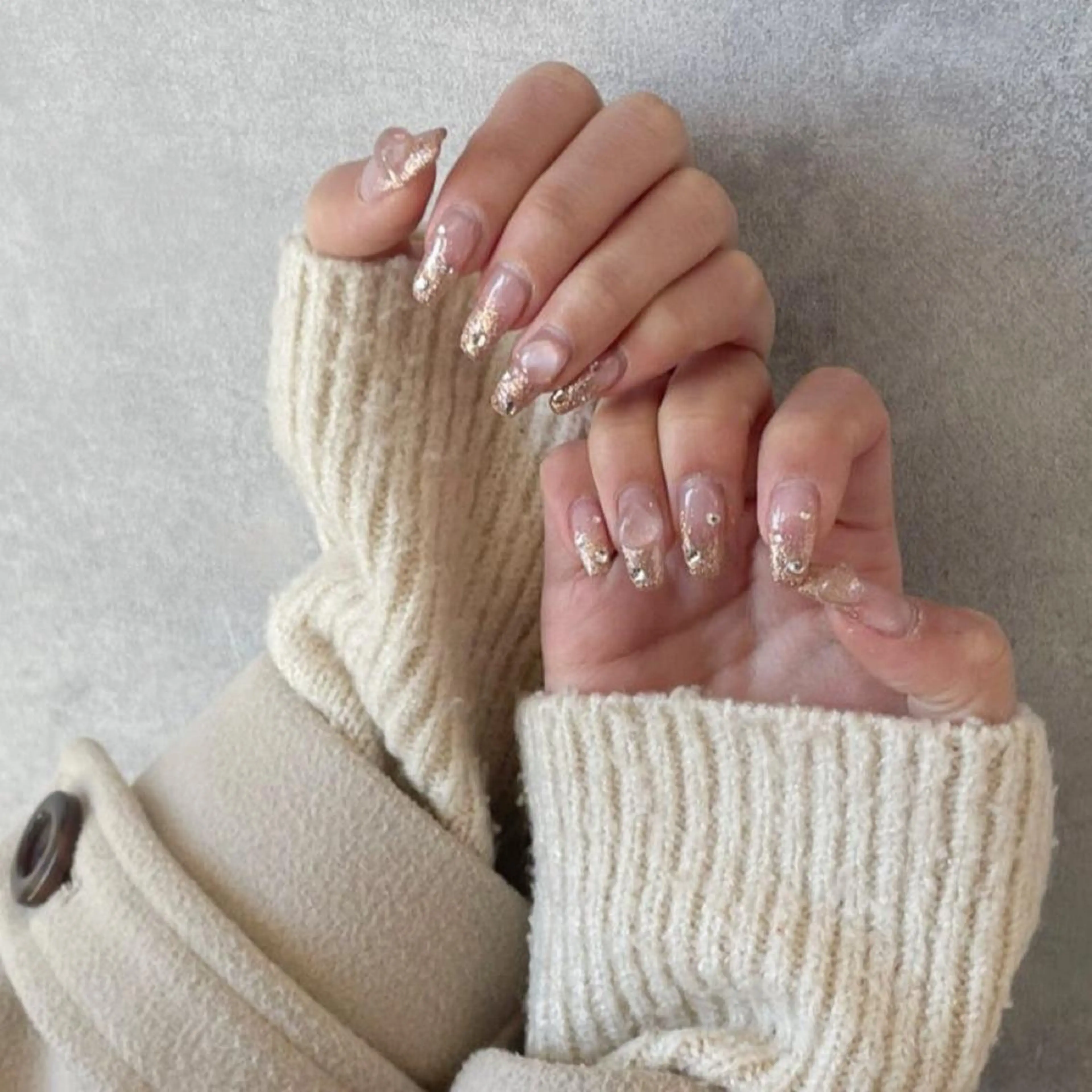 セミロング ハンドネイル zirnail所属・zir nail 💞KASUMIのネイルデザイン