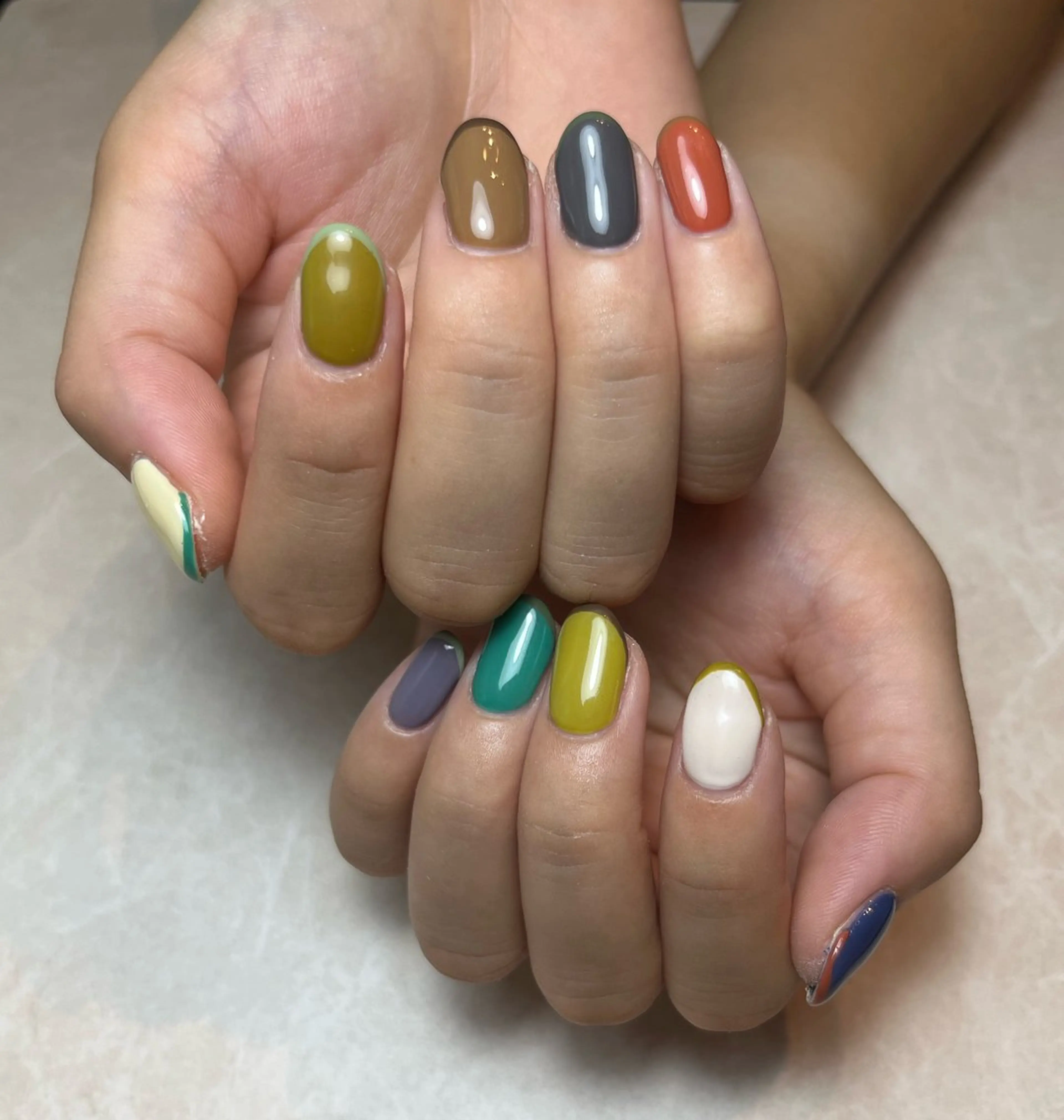 ネイル 7nail所属・なんば7nail YUZUHAのネイルデザイン