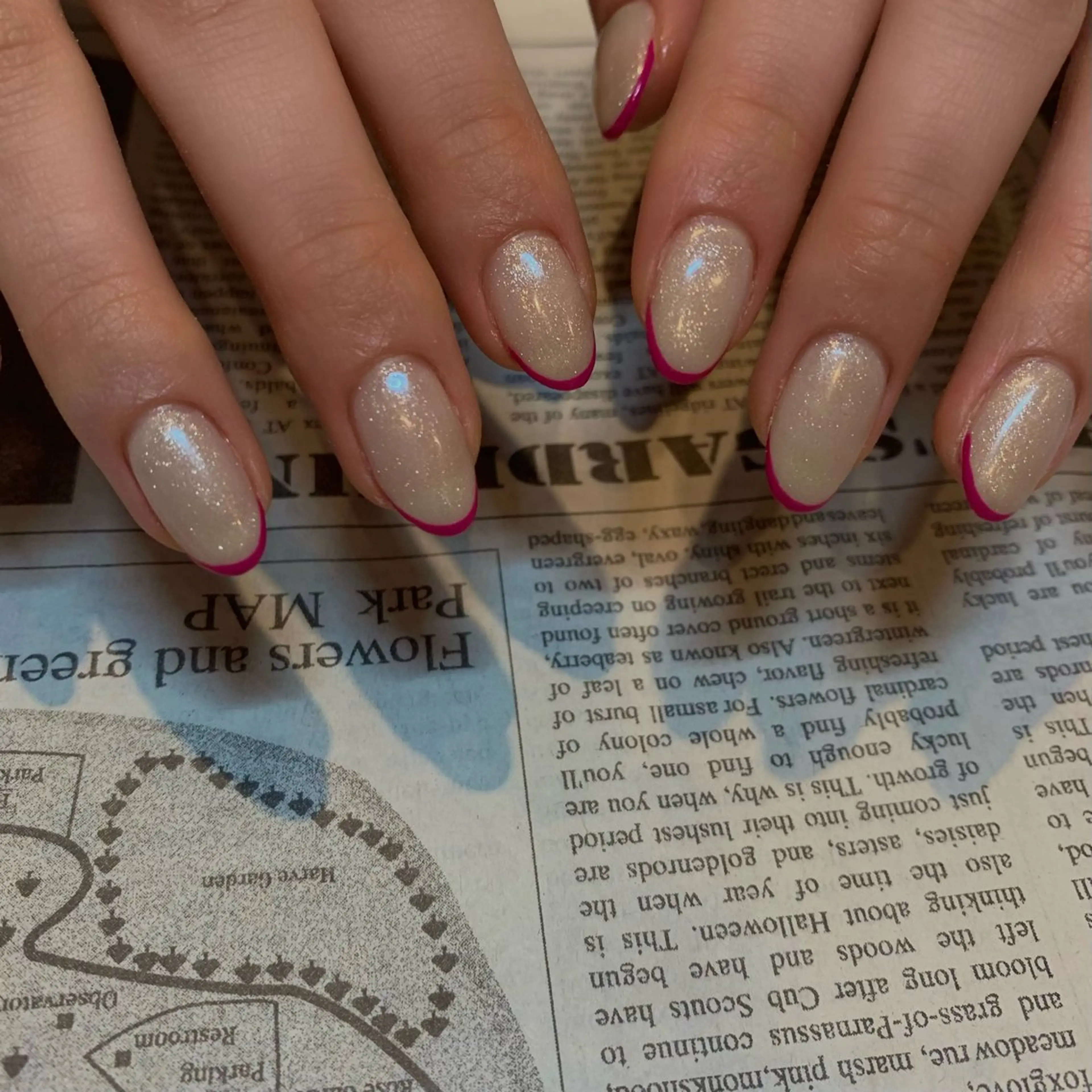 ネイル ピンク Black sheep.所属・Fujimori .のネイルデザイン