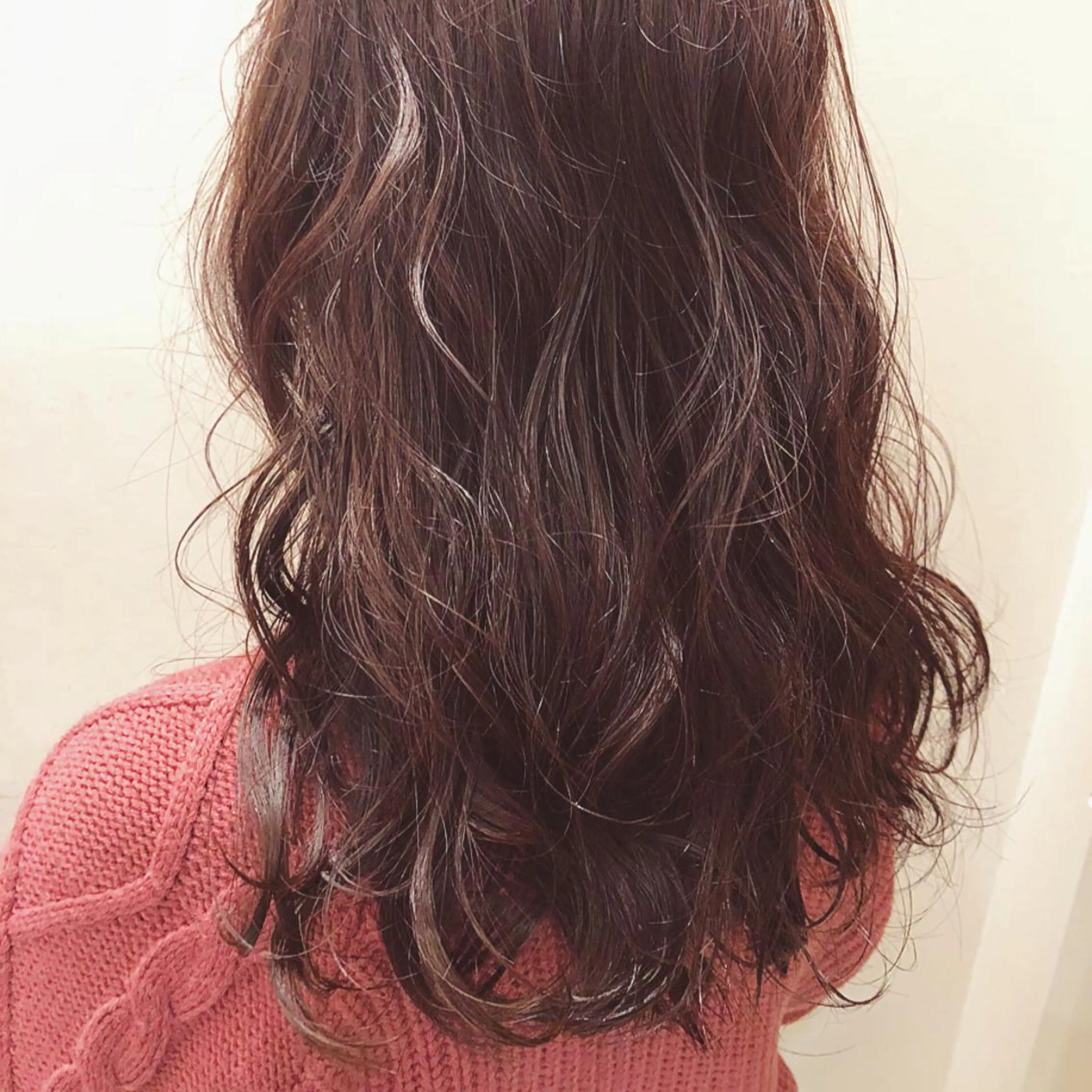 セミロング カラー ピンクカラー ヘアカラー トリートメント ニシダヒカリ🌙 髪質改善×似合わせのヘアスタイル