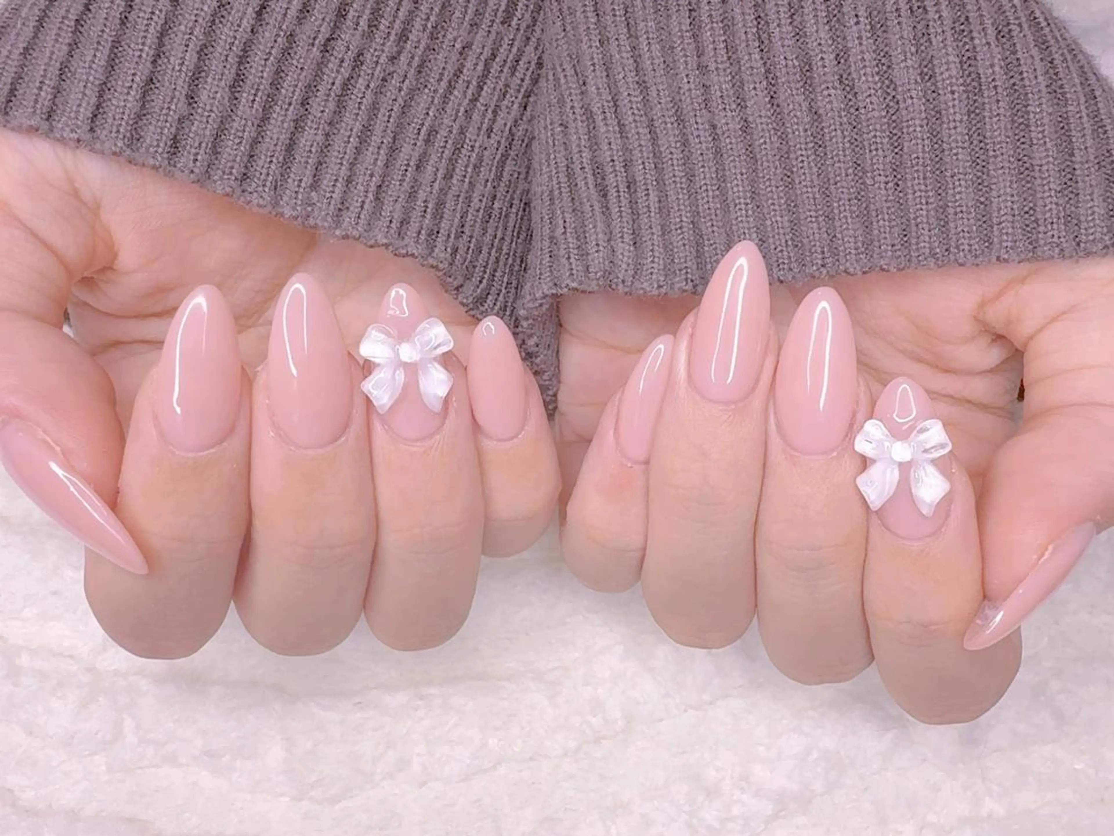 ネイル 成人式 韓国ネイル オフィスネイル ハンドネイル cat‘s nail🐈‍⬛のネイルデザイン