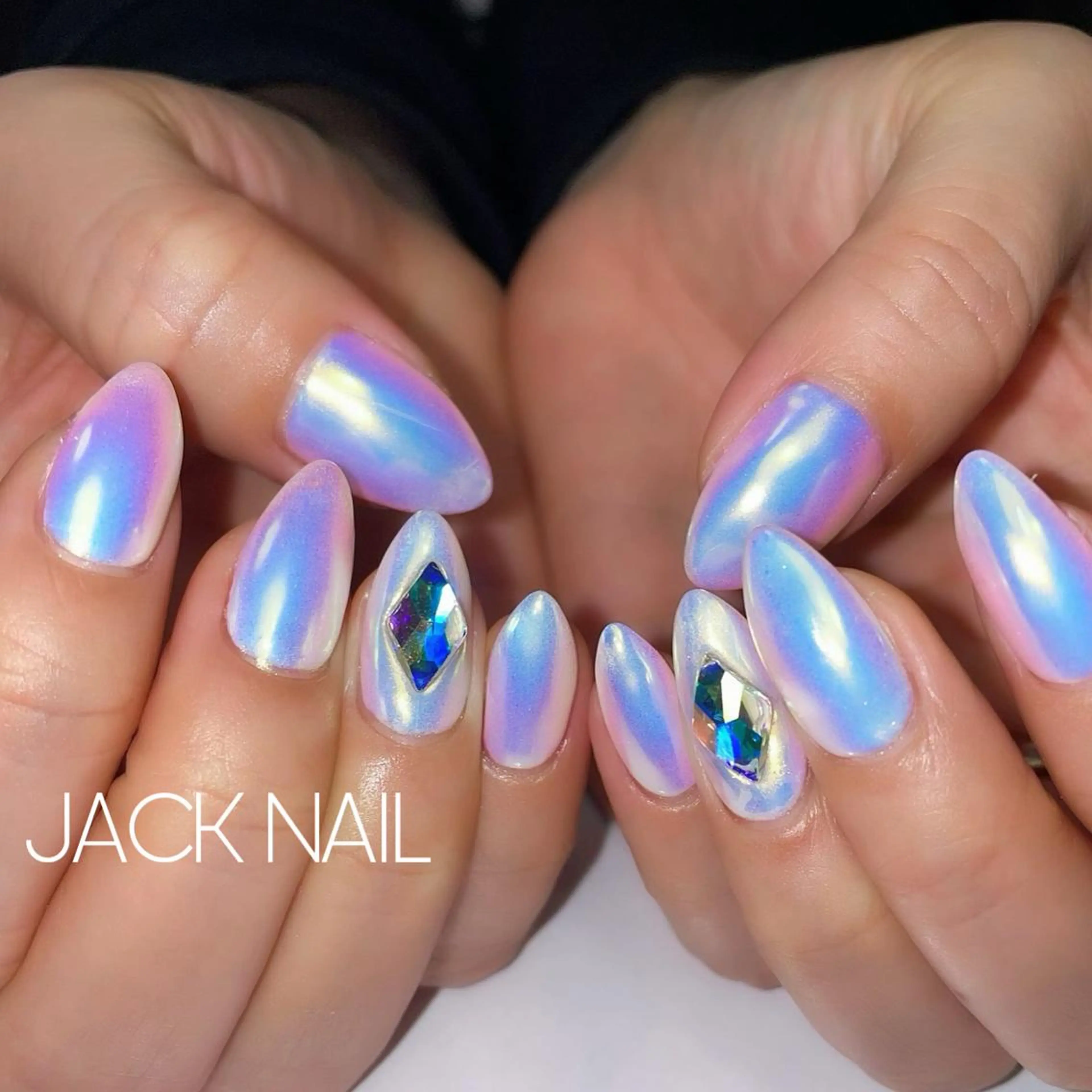 ネイル ハンドネイル フットネイル JACK NAIL 💜Ayakaのネイルデザイン