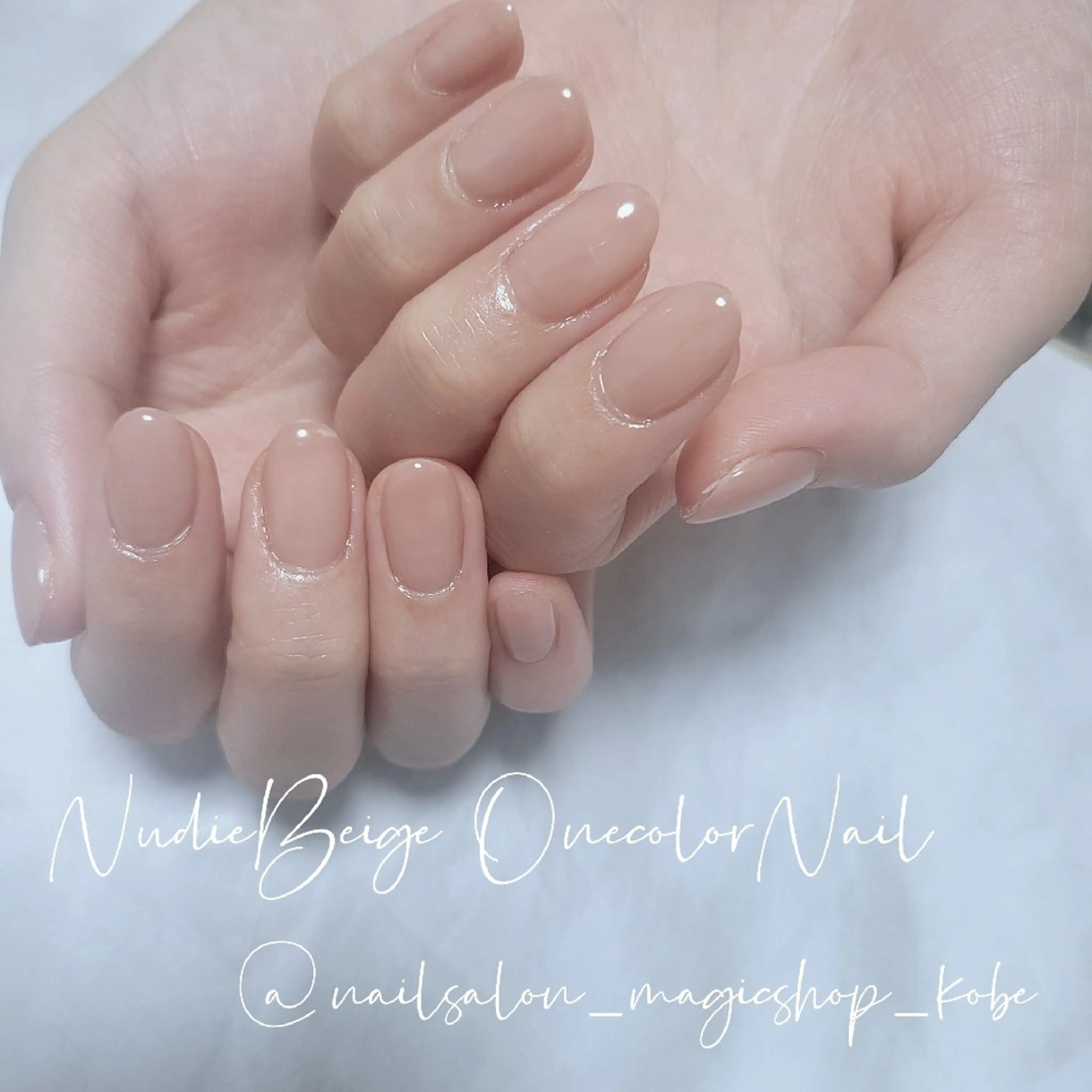 ネイル ジェルネイル ワンカラーネイル ソフトジェル フットネイル Nailsalon MagicShopのネイルデザイン