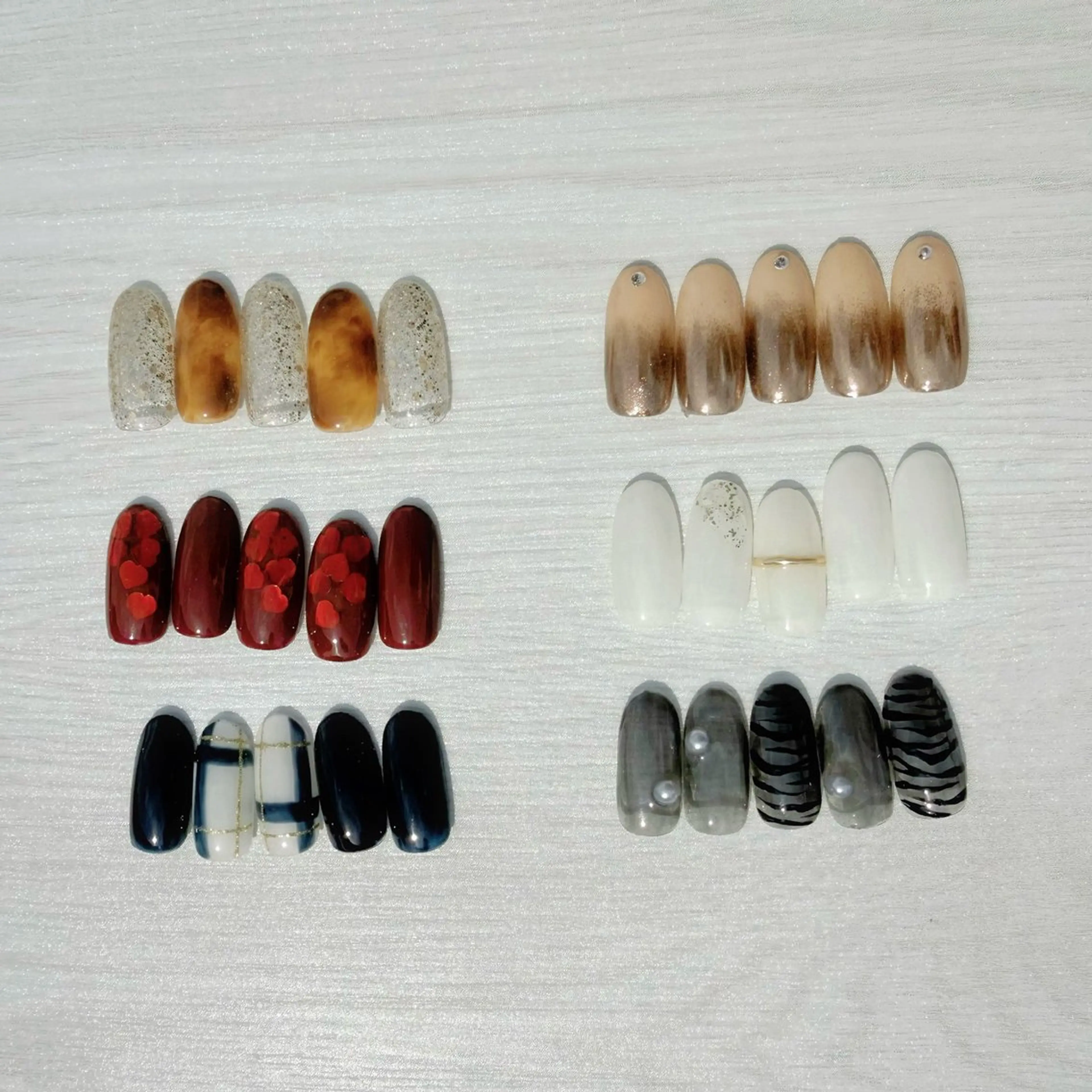 11月限定🍂［ハンド🤚🏻］定額デザイン①【オフなし】🍁の写真