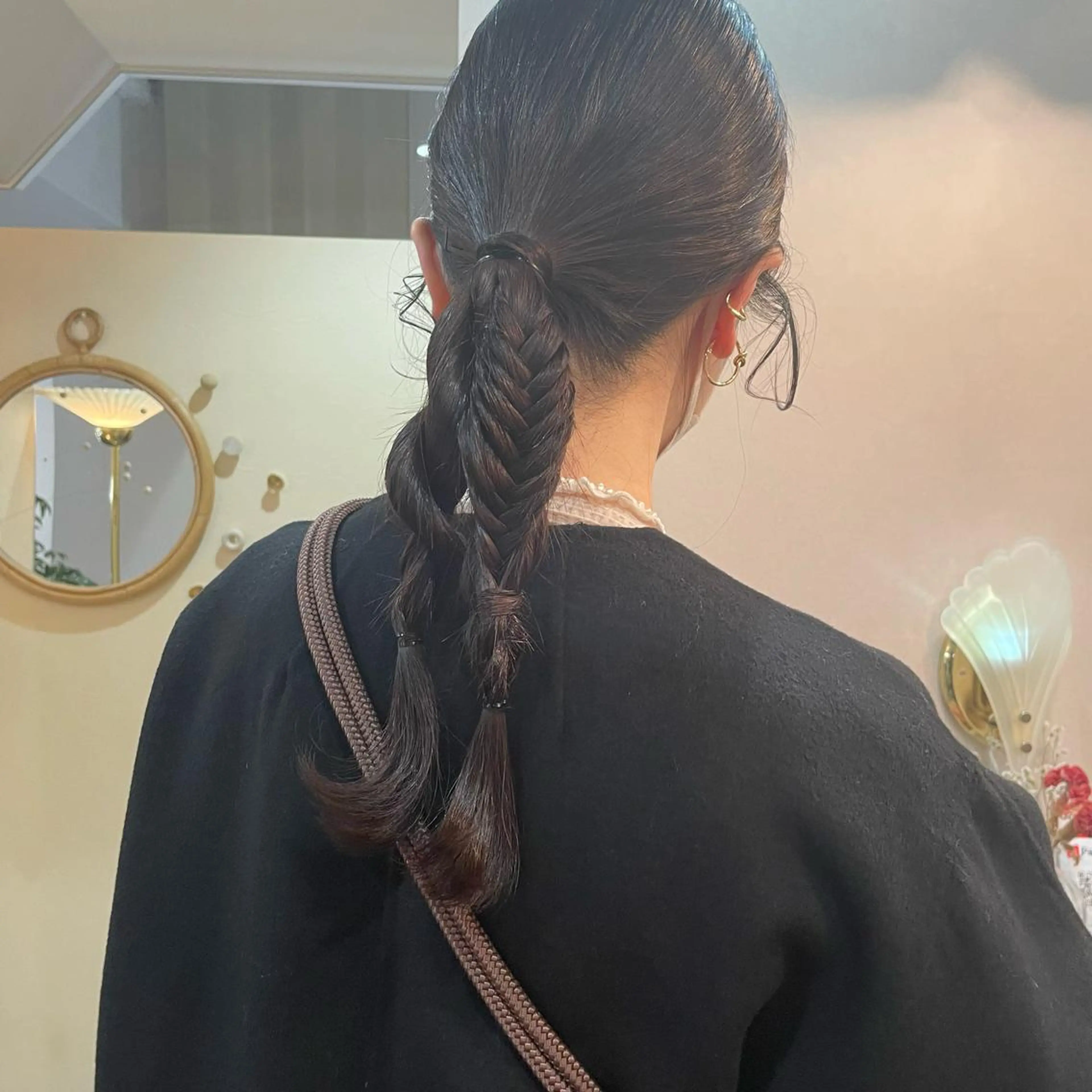 ロング ヘアセット 安原 亜弥🕊🕊のマツエク・マツパデザイン