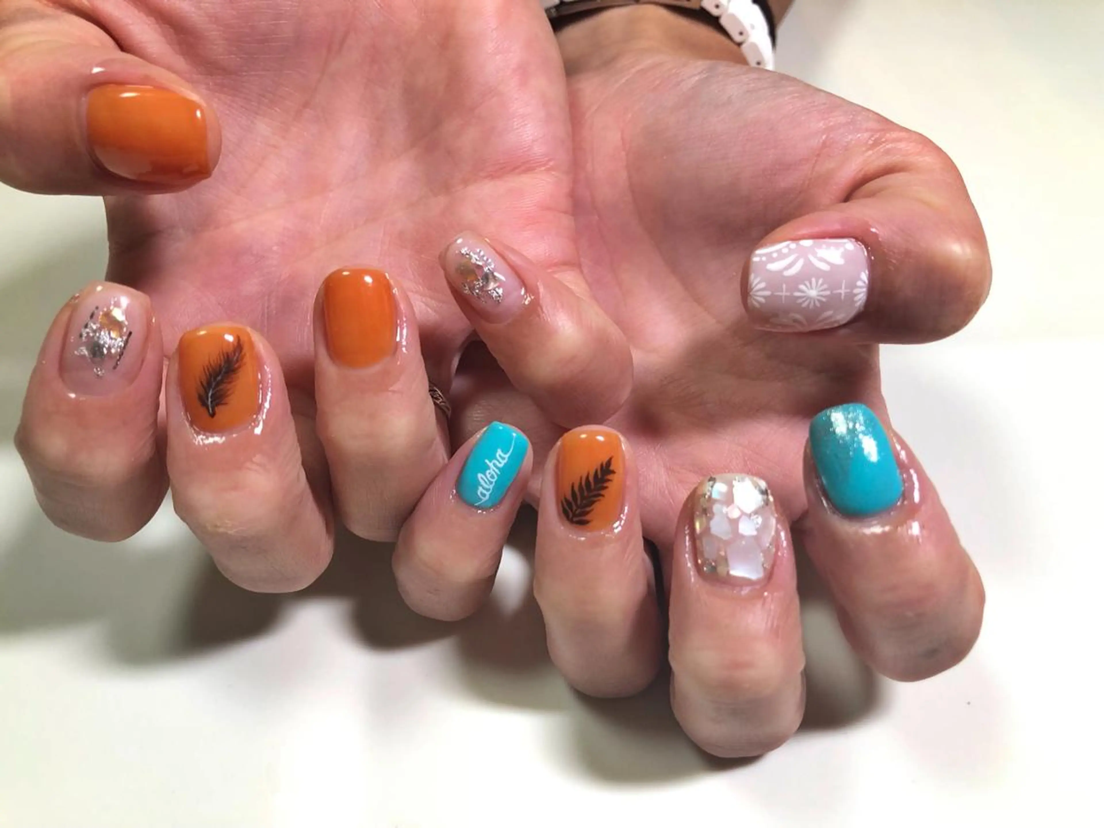 ネイル SAN PERSONAL BEAUTY所属・SAN Natsumiのネイルデザイン