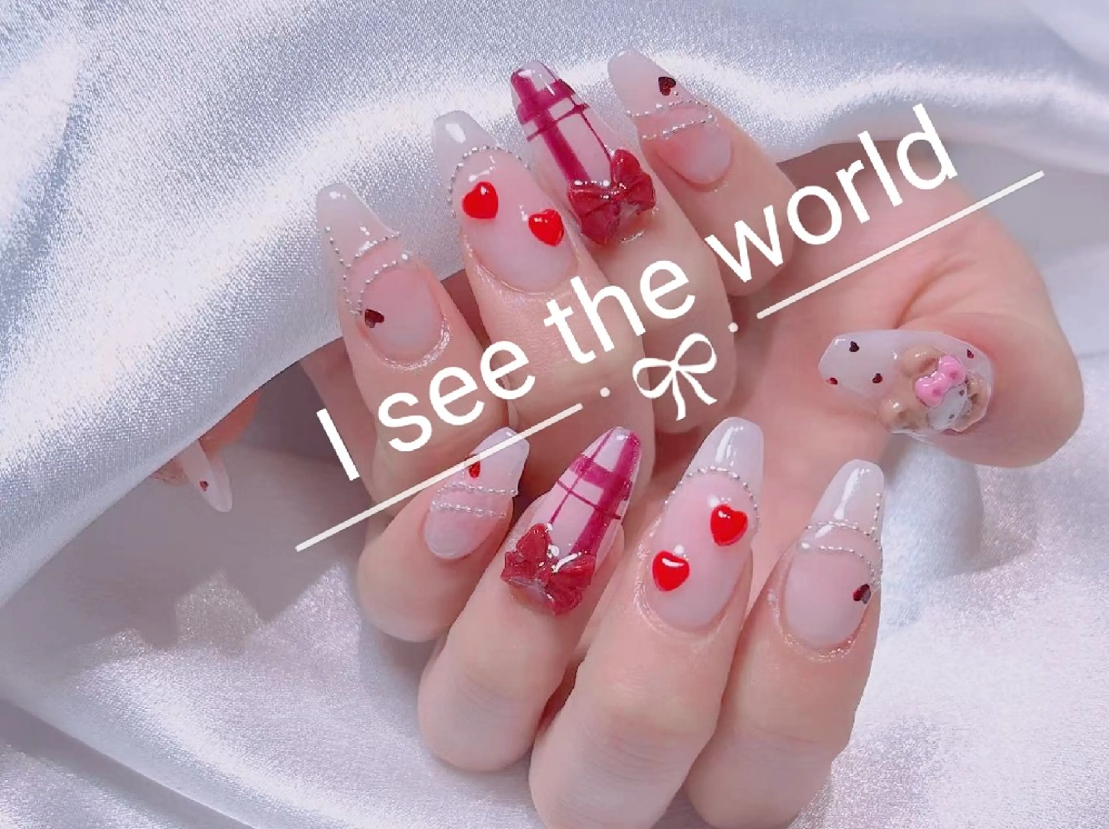 ネイル ハンドネイル MxS Nail 【長さだし/フィルイン/マグネット/ワンホンネイル/韓国ネイル/パラジェル】所属・M×S Nail みなのネイルデザイン