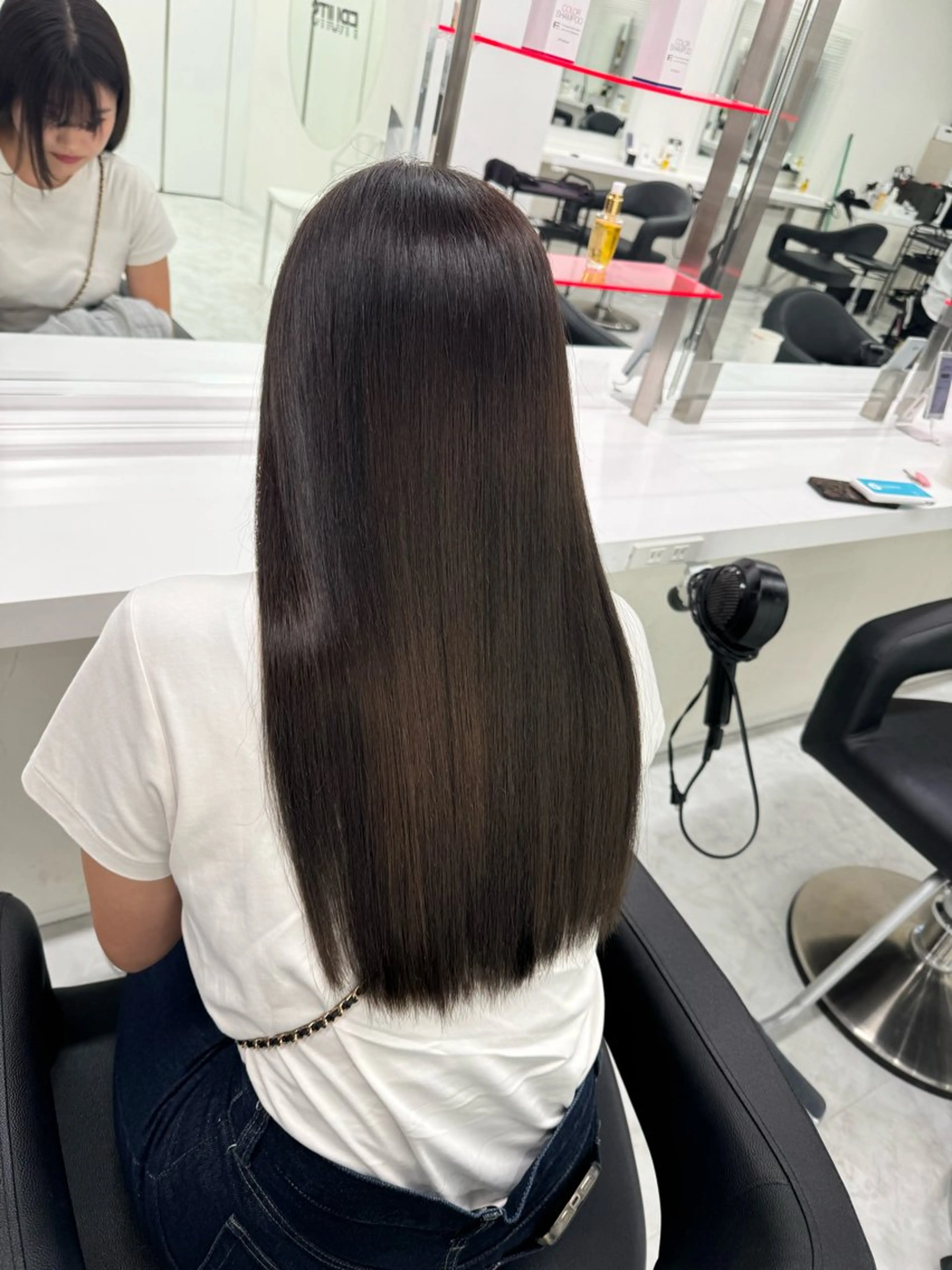 カラー ヘアカラー トリートメント 大人っぽ韓国🤍ブリ ーチ/mitsukiのヘアスタイル