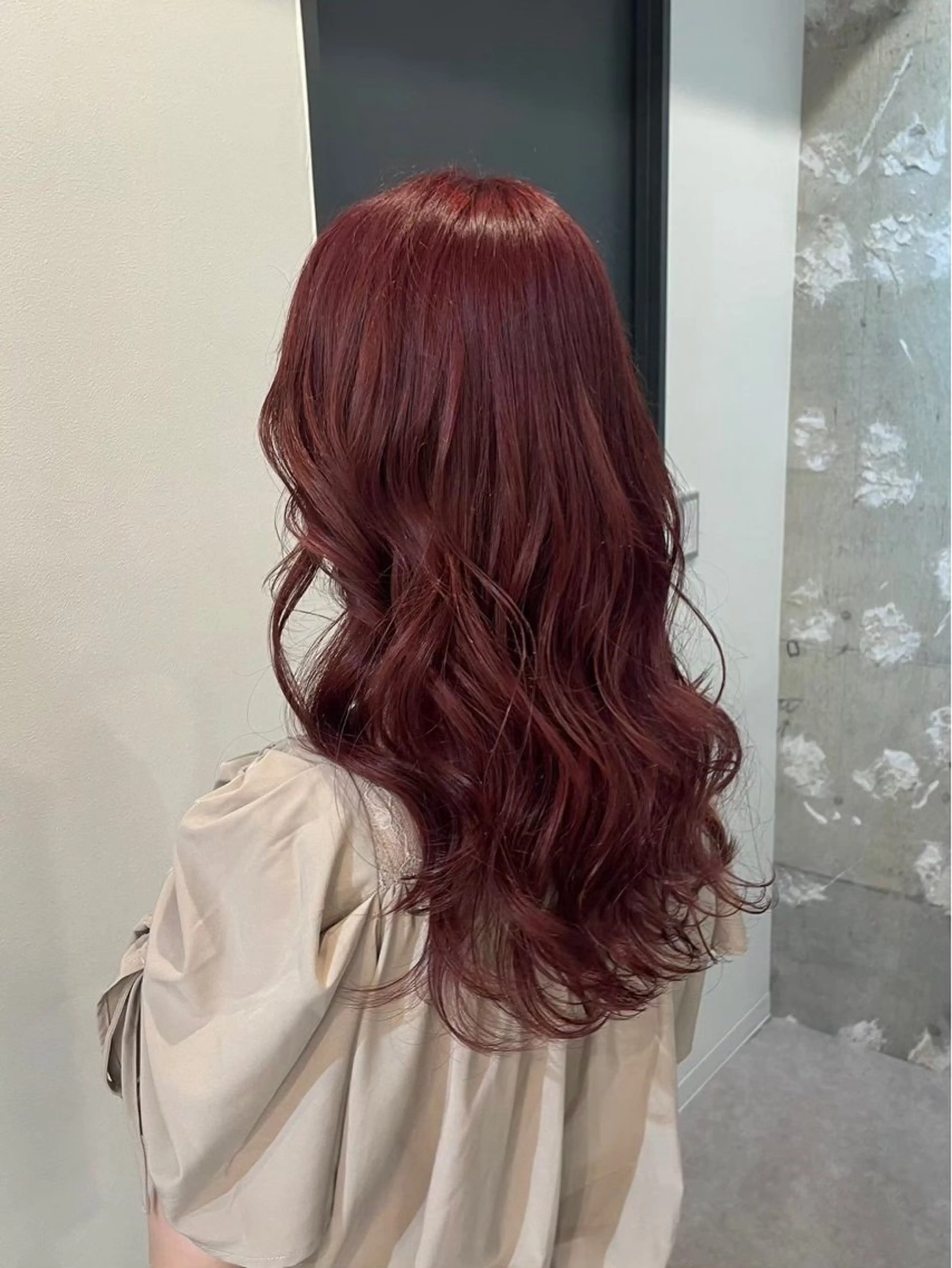 ロング カラー ベージュカラー ブロンド ダブルカラー ハイトーンカラー ピンクカラー PELEshibuya所属・カットモデル様無料 💎saaya💎のヘアスタイル