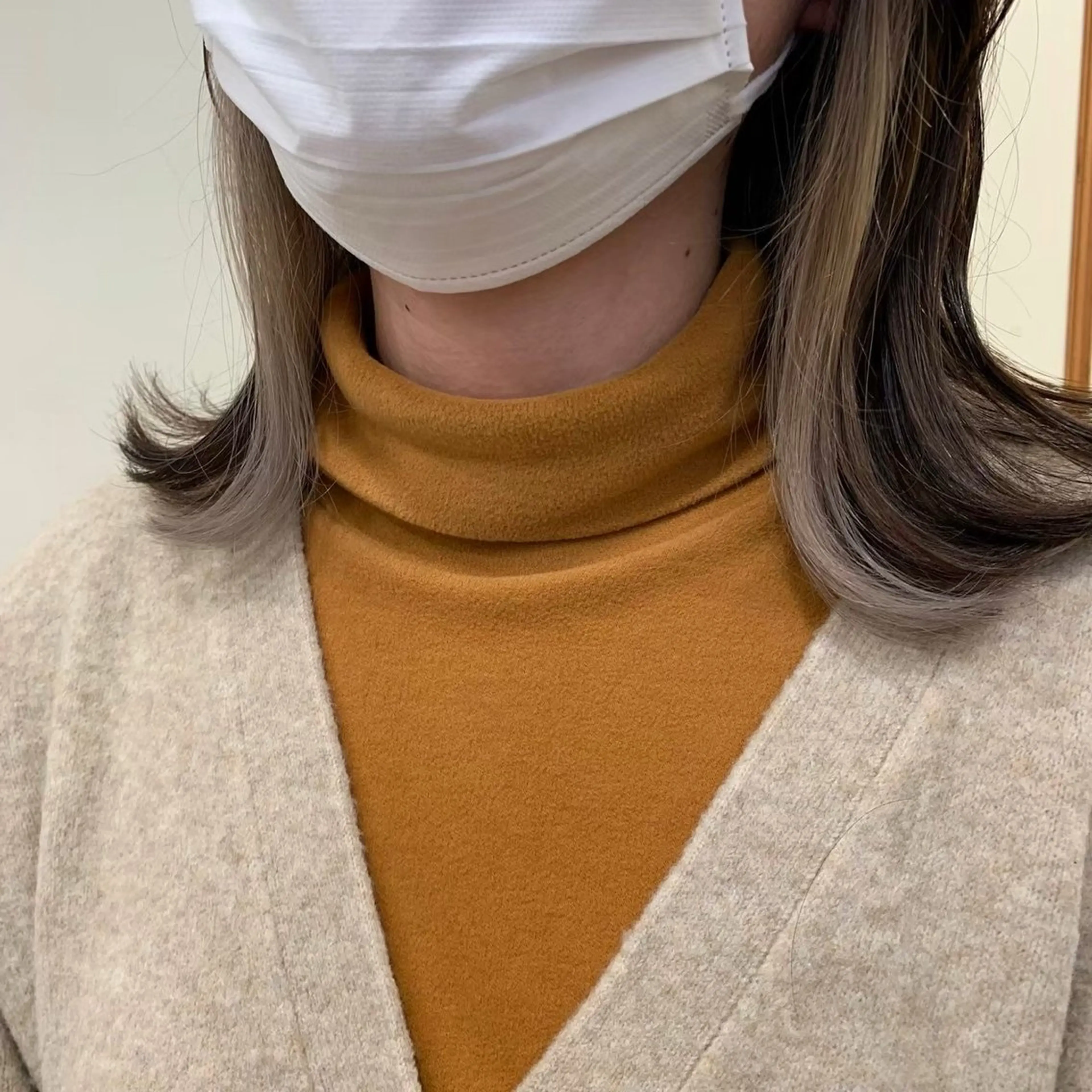 カラー ウルフレイヤー🐺 ヒナ🩶のヘアスタイル