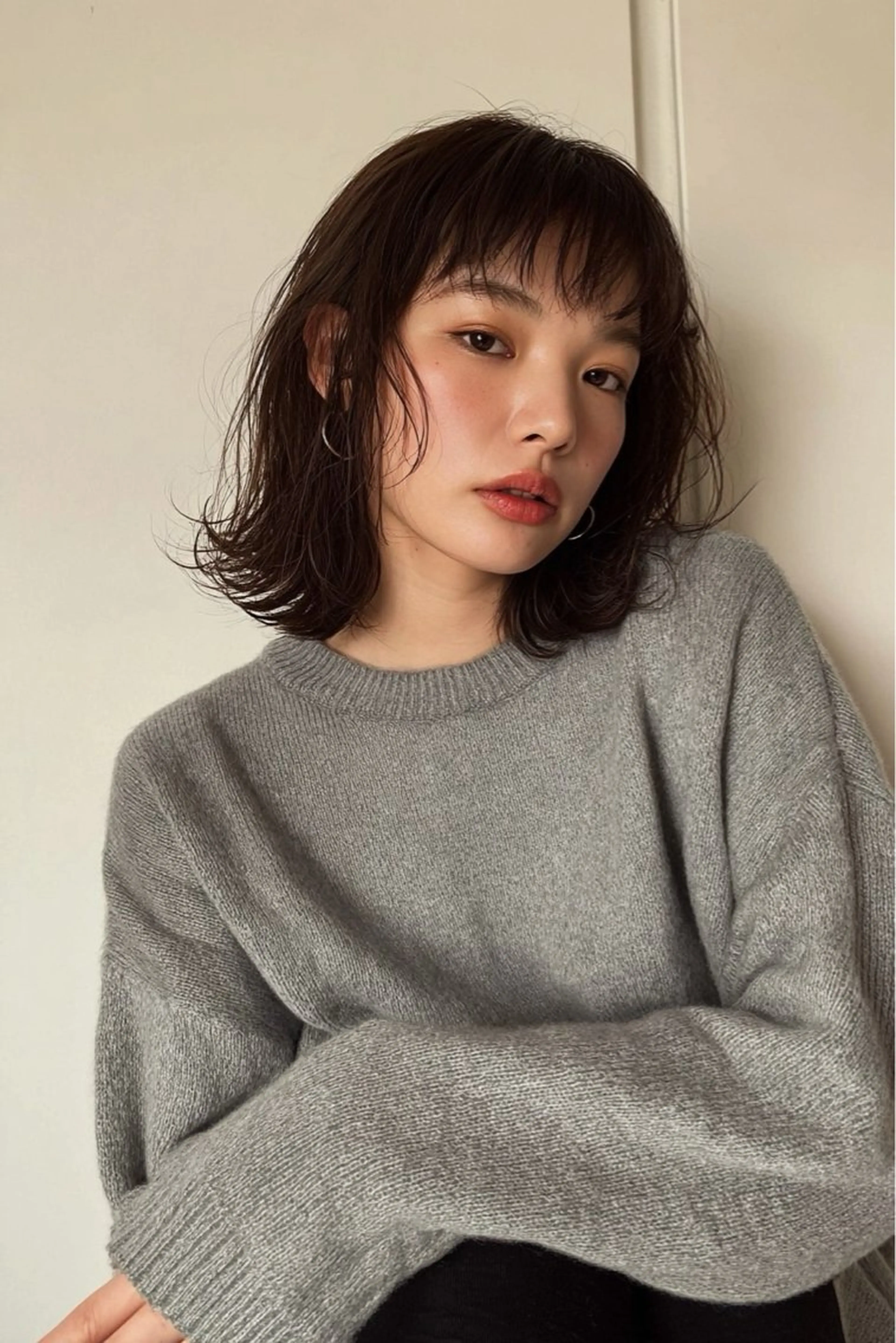 【⭐️柔らかい質感へ⭐️】カット＋パーマ＋最高級5STEPトリートメントの写真