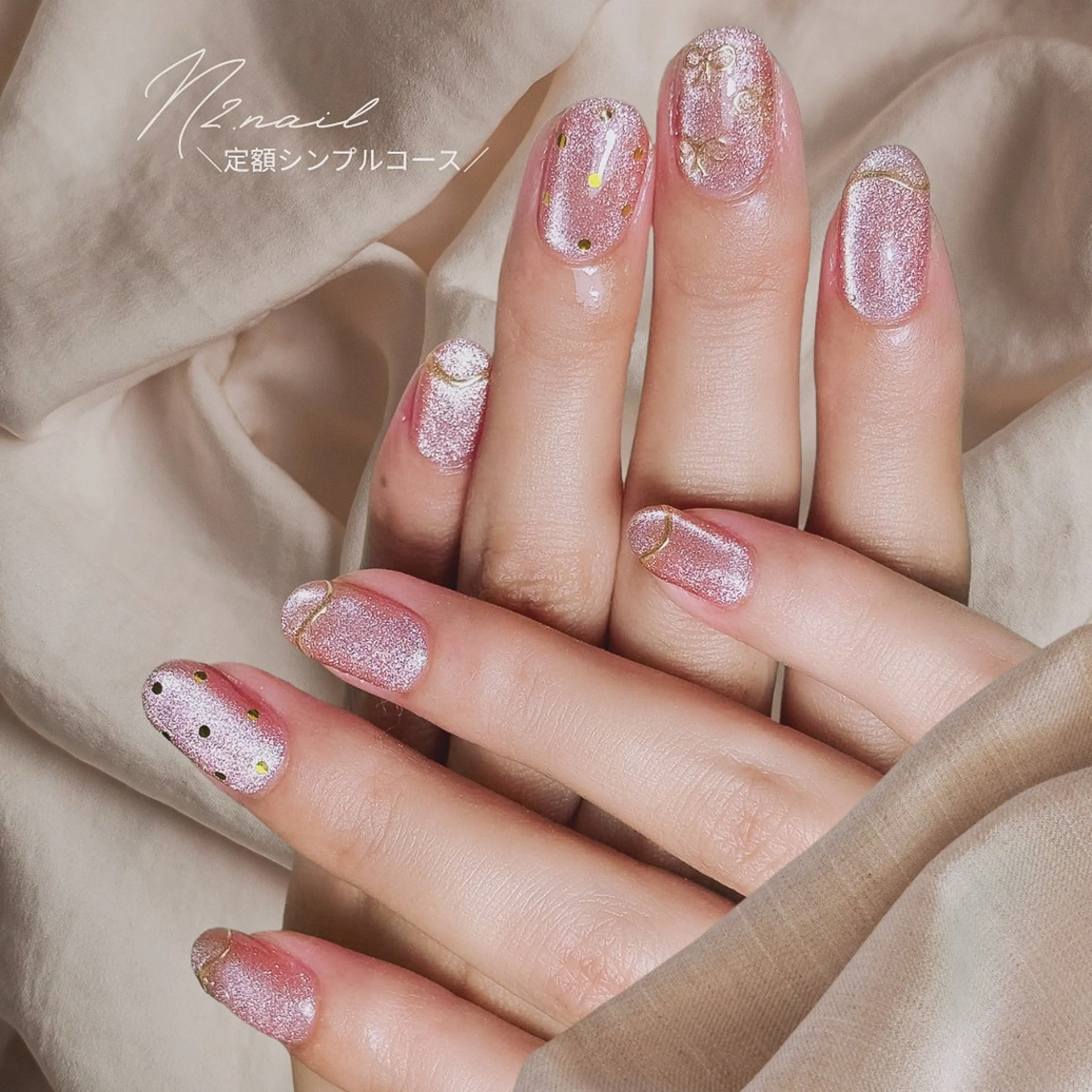 ショート N2.nail所属・N2 nailのネイルデザイン