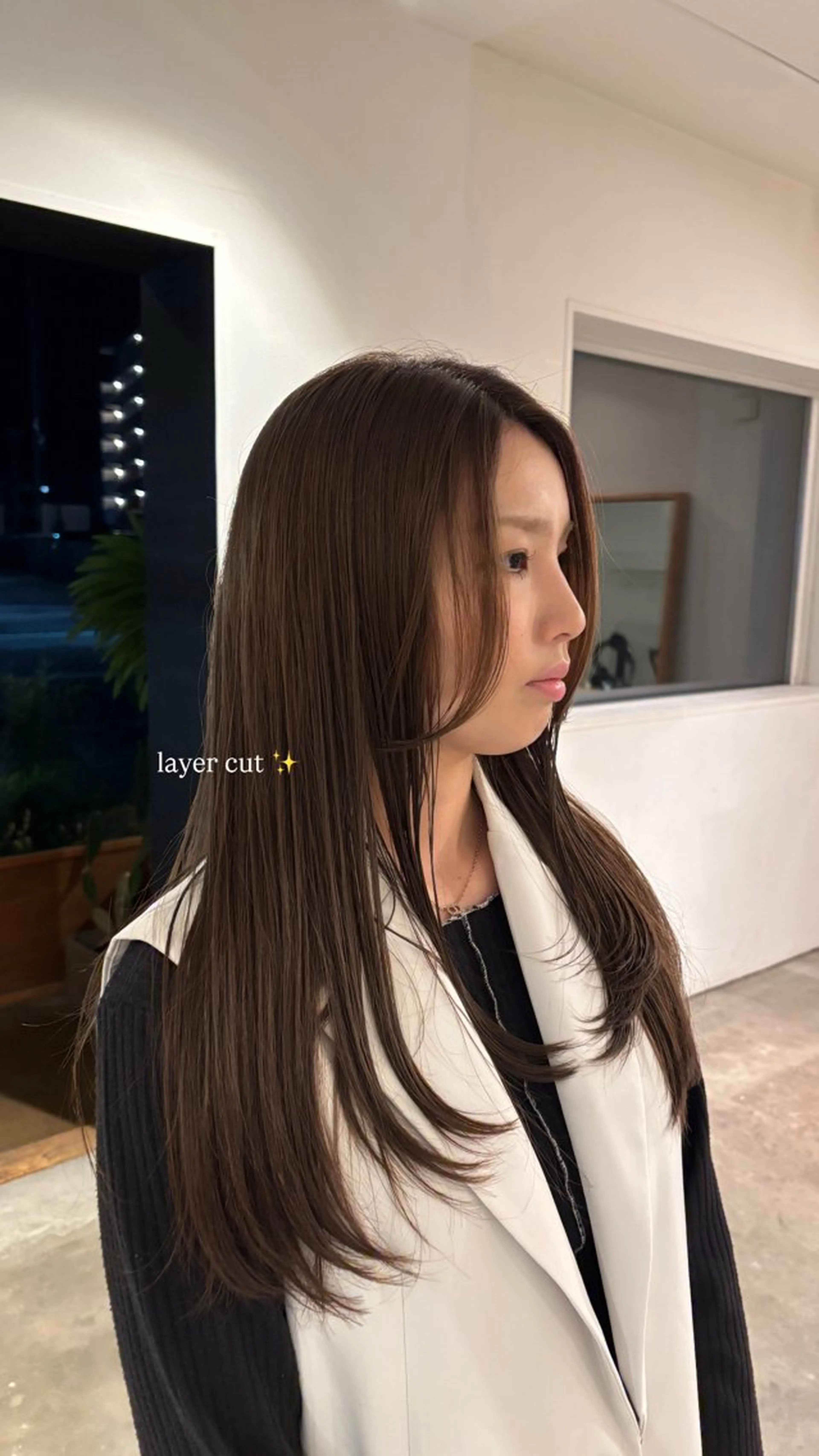 ロング レイヤーカット Takahashi Noa🍊のヘアスタイル