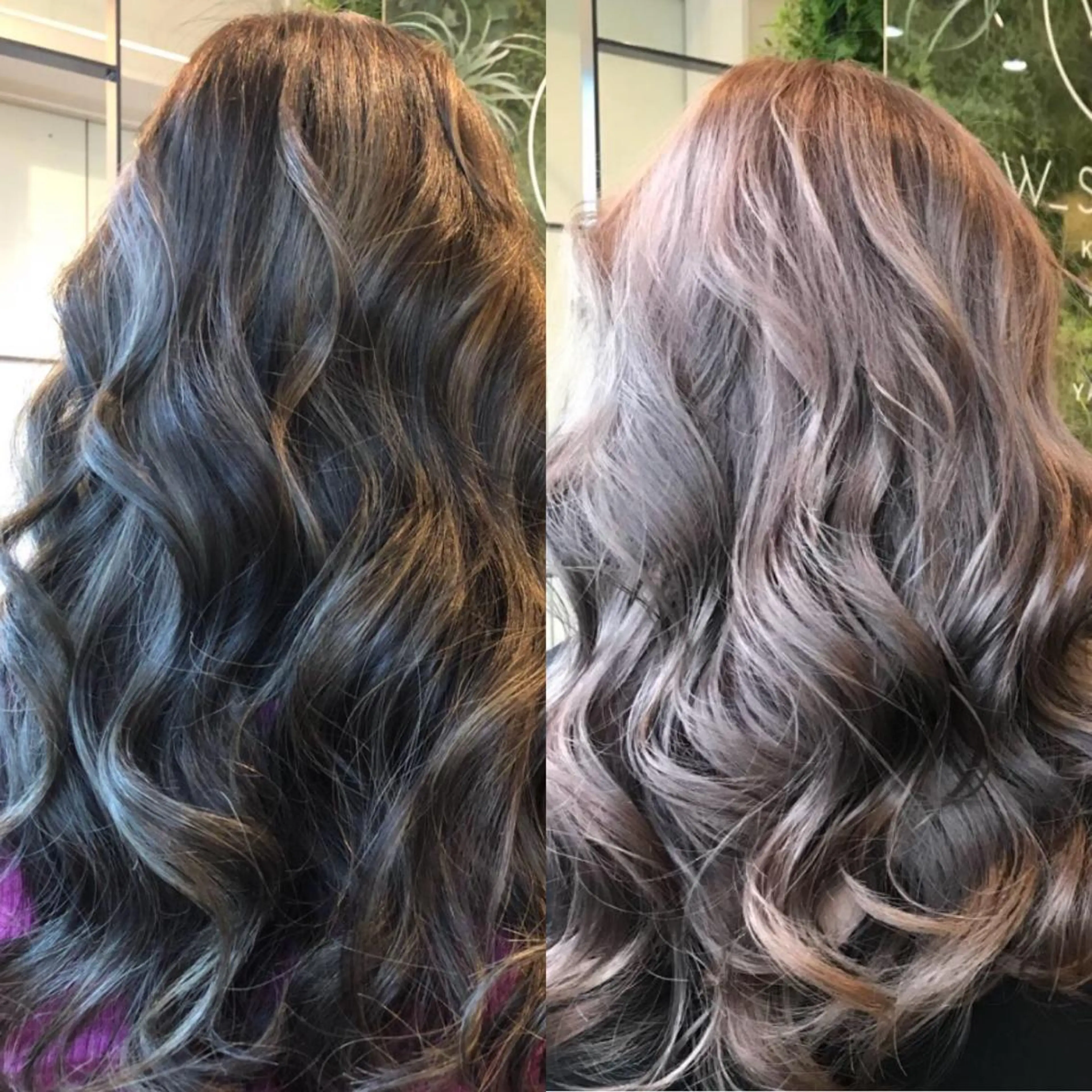 ロング カラー Hanna by W_SALONのヘアスタイル