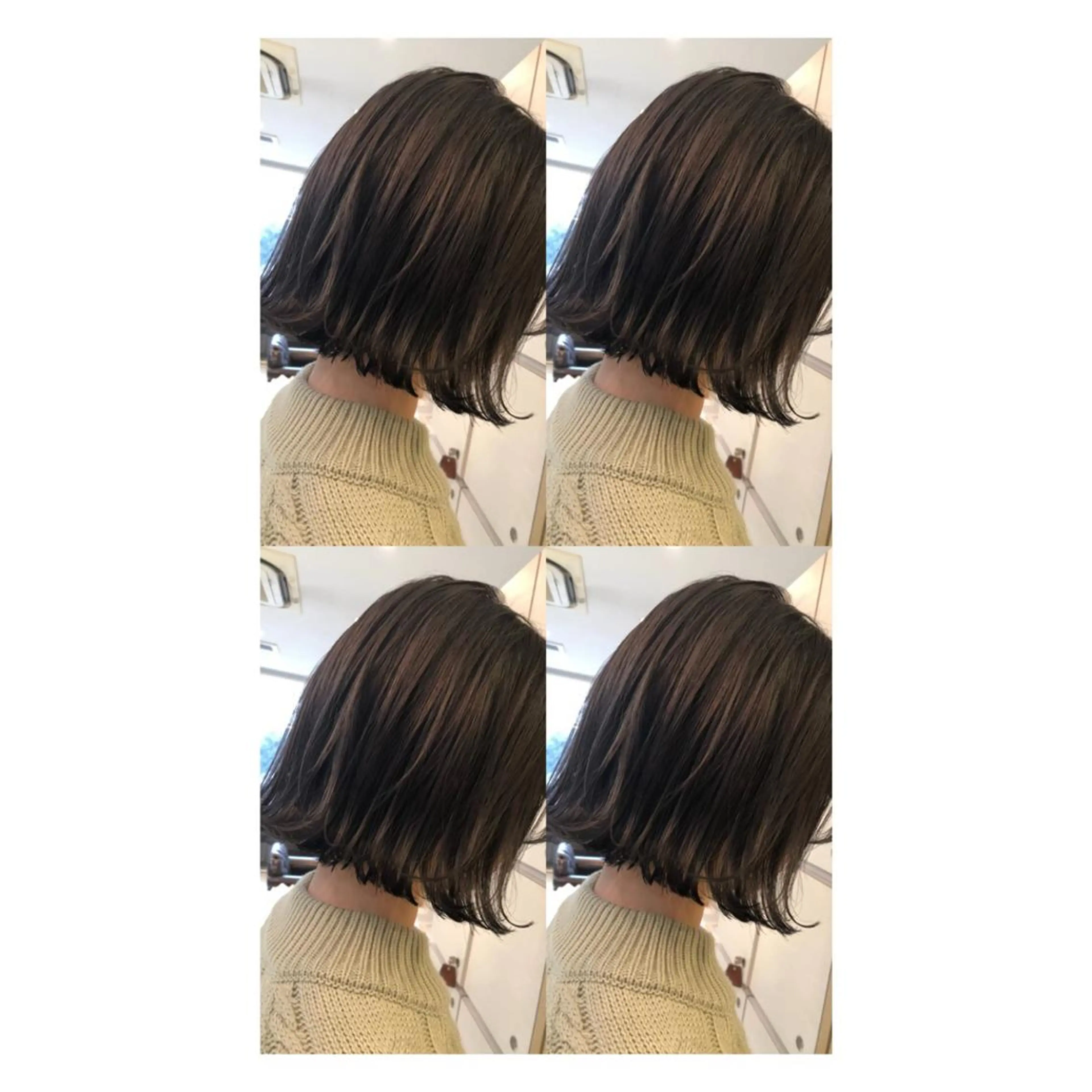 ミディアム カラー カット ヘアカラー トリートメント 髪質改善/縮毛矯正/ 韓国ヘア/店長敦士のヘアスタイル