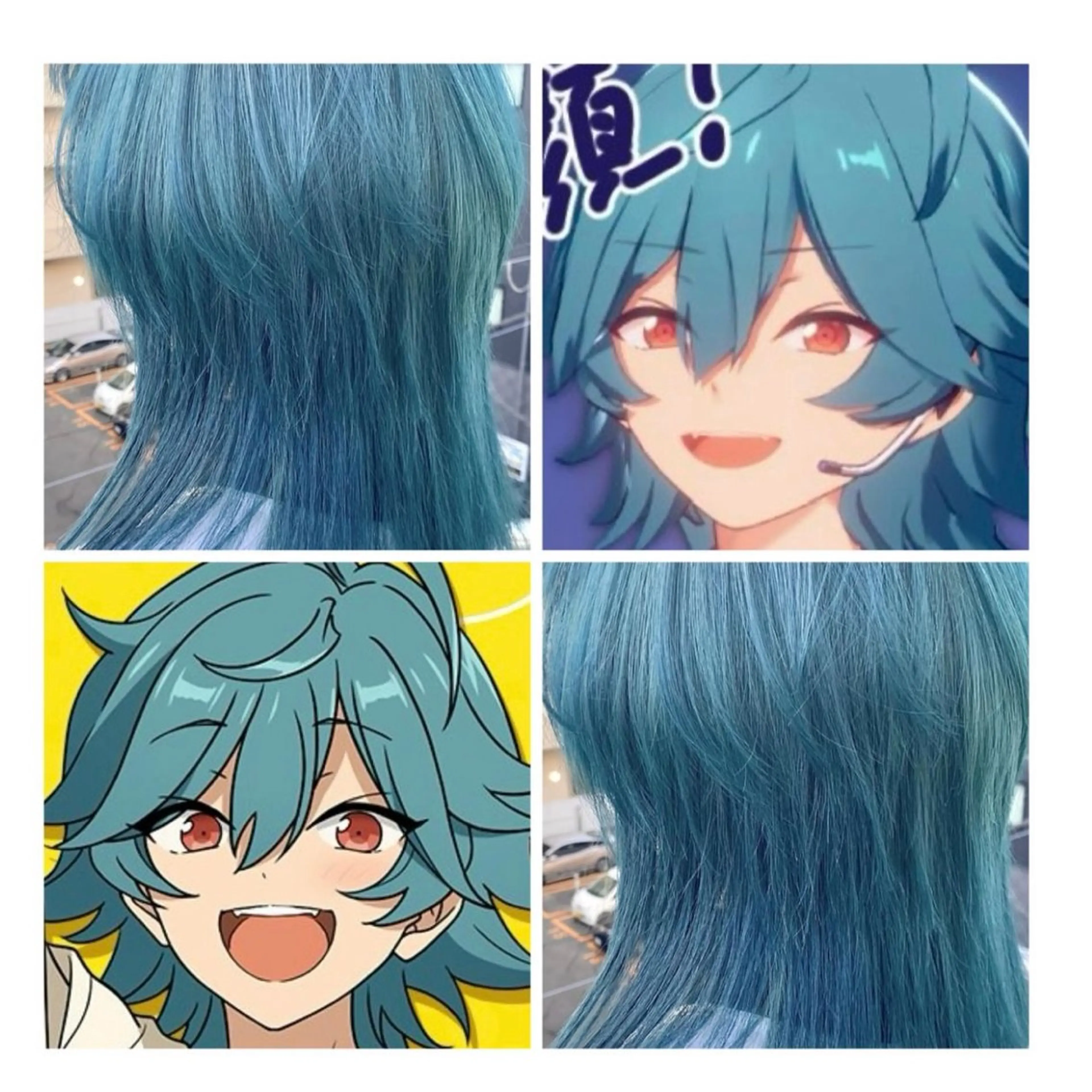 ショート カラー ヘアカラー GARU-ガル-所属・TSUNO🦖 派手髪/オタク美容師のヘアスタイル