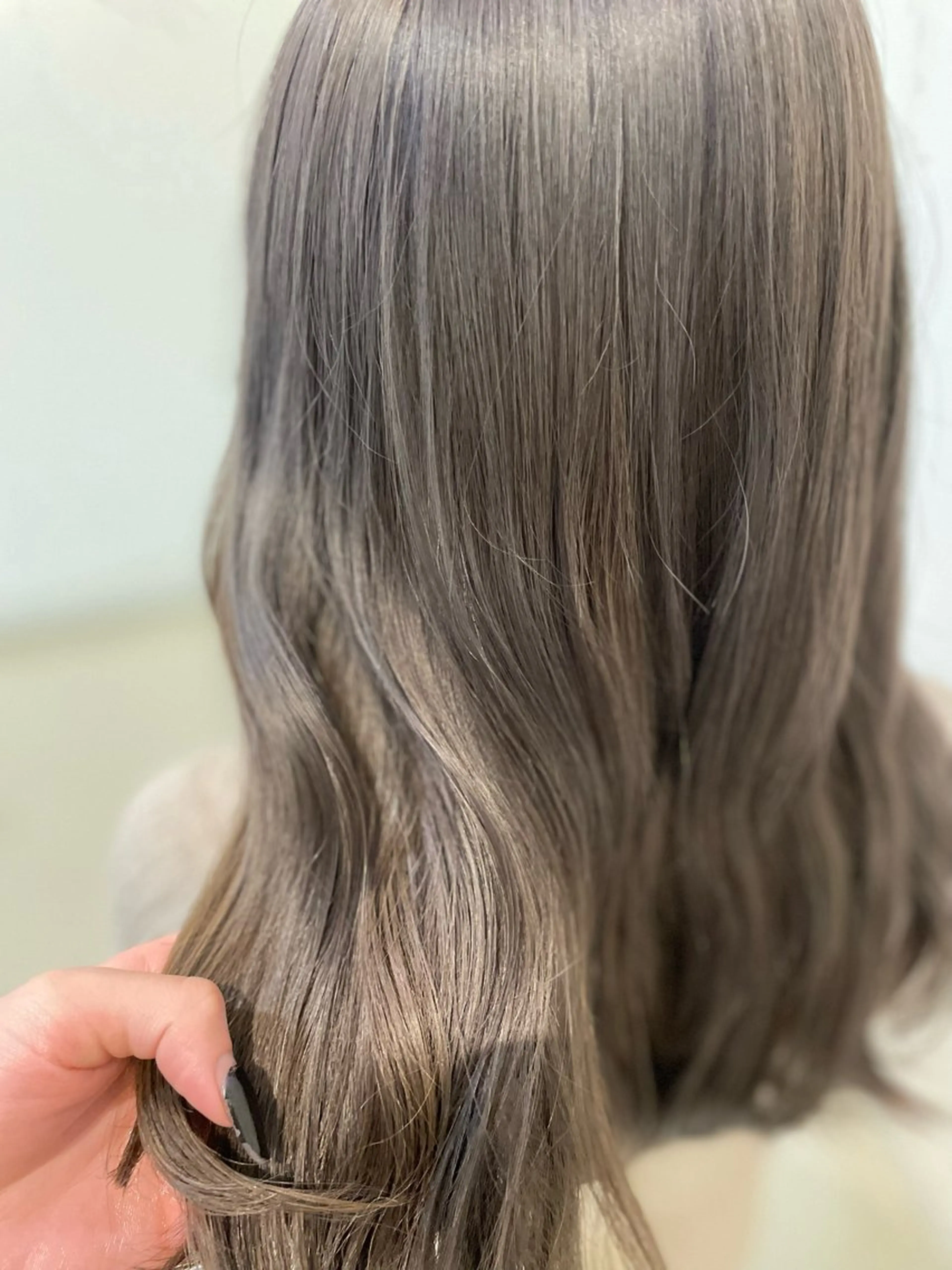 ロング カラー カット ヘアカラー トリートメント 髪質改善カラー🤍 エクステ✨君島由実子のヘアスタイル