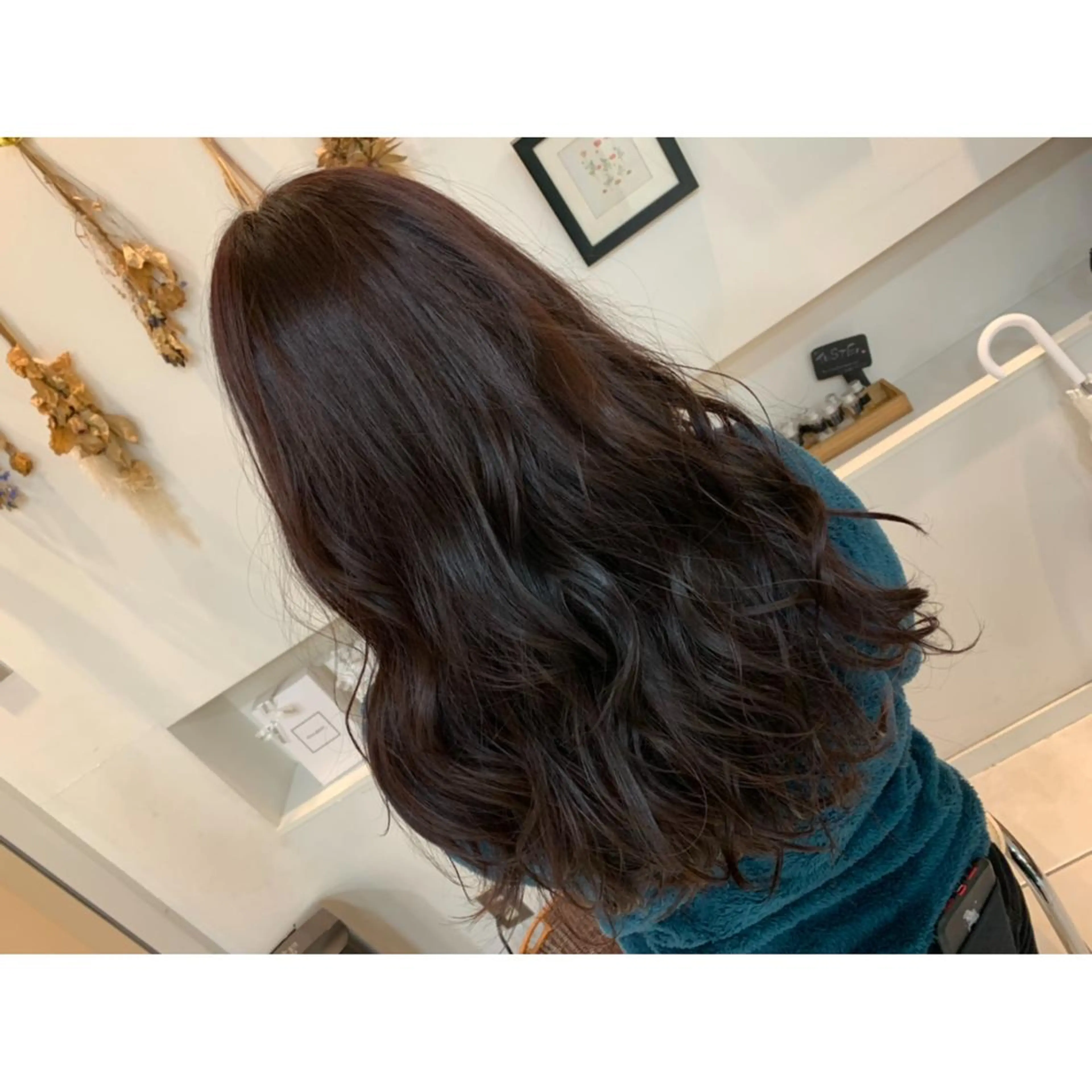 ロング カラー ブラウンカラー レッドカラー レッドブラウン SOYON 🤍CHIZU🤍.のヘアスタイル