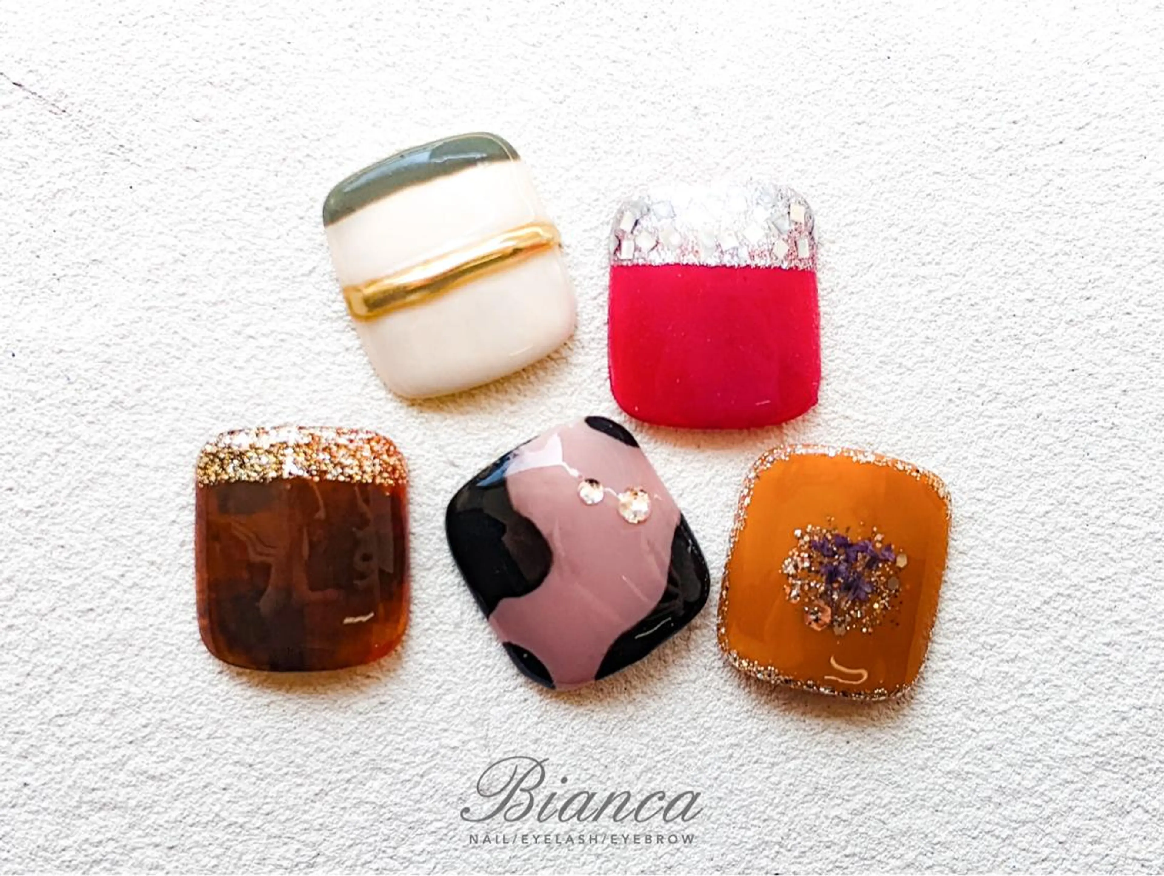 ネイル フットネイル Bianca栄店 みさと店長のネイルデザイン