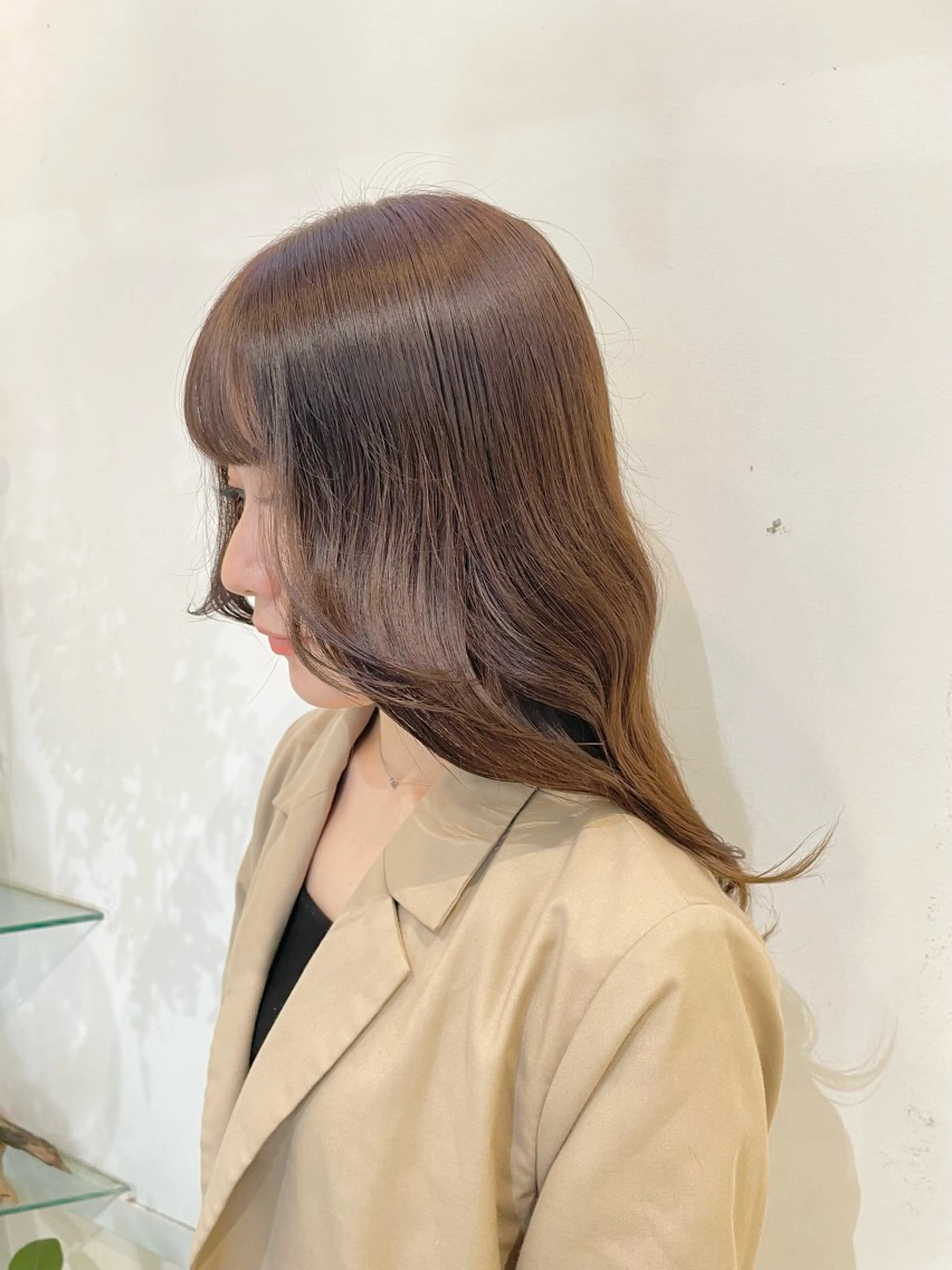 ロング カラー カット ヘアカラー トリートメント 髪質改善カラー🤍 エクステ✨君島由実子のヘアスタイル