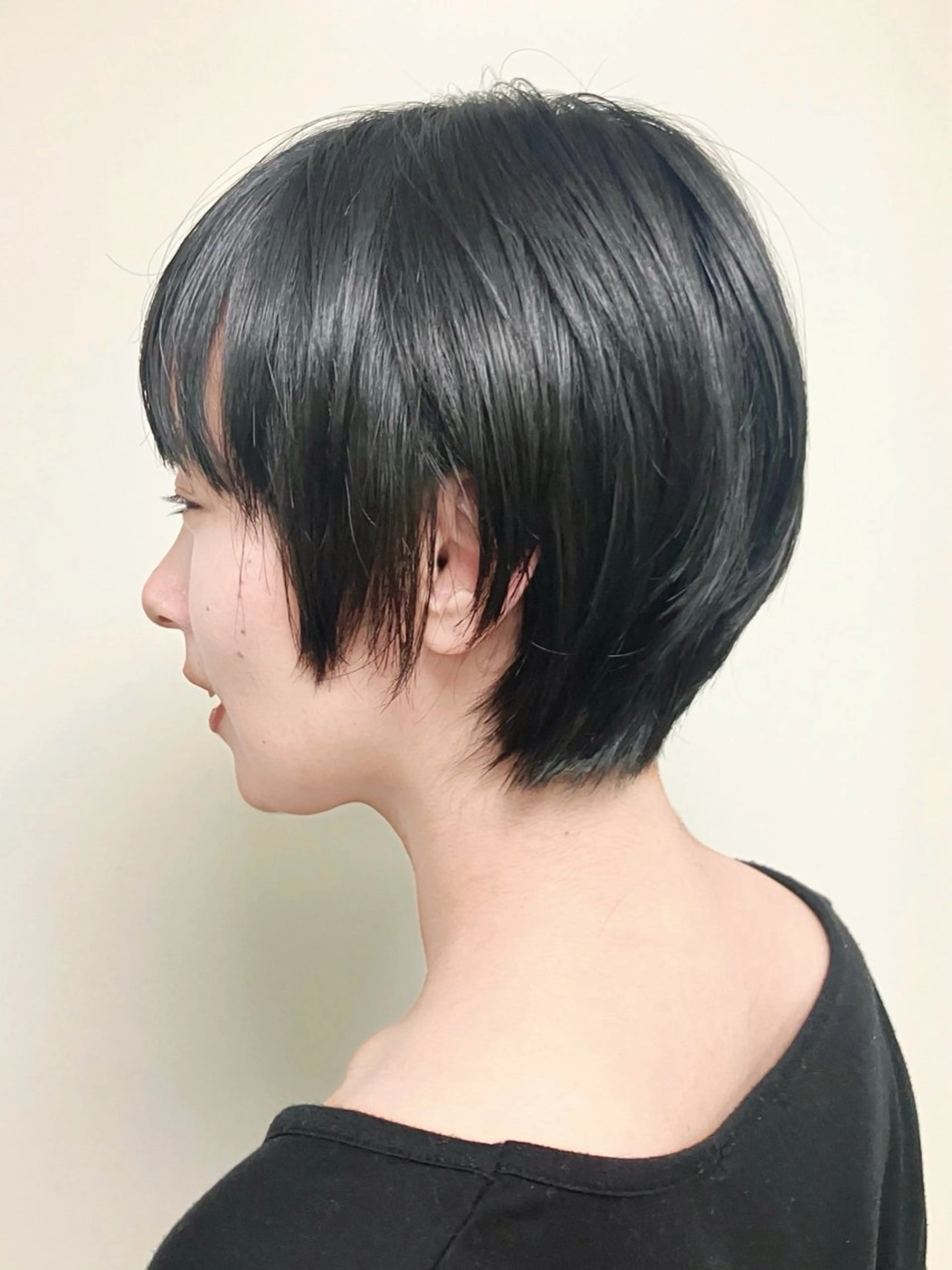 ショート ショートボブ ボブ レイヤーカット 似合わせカット ショートヘア moriofromlondon原宿本店所属・カットモデル🌈 fumikaのヘアスタイル