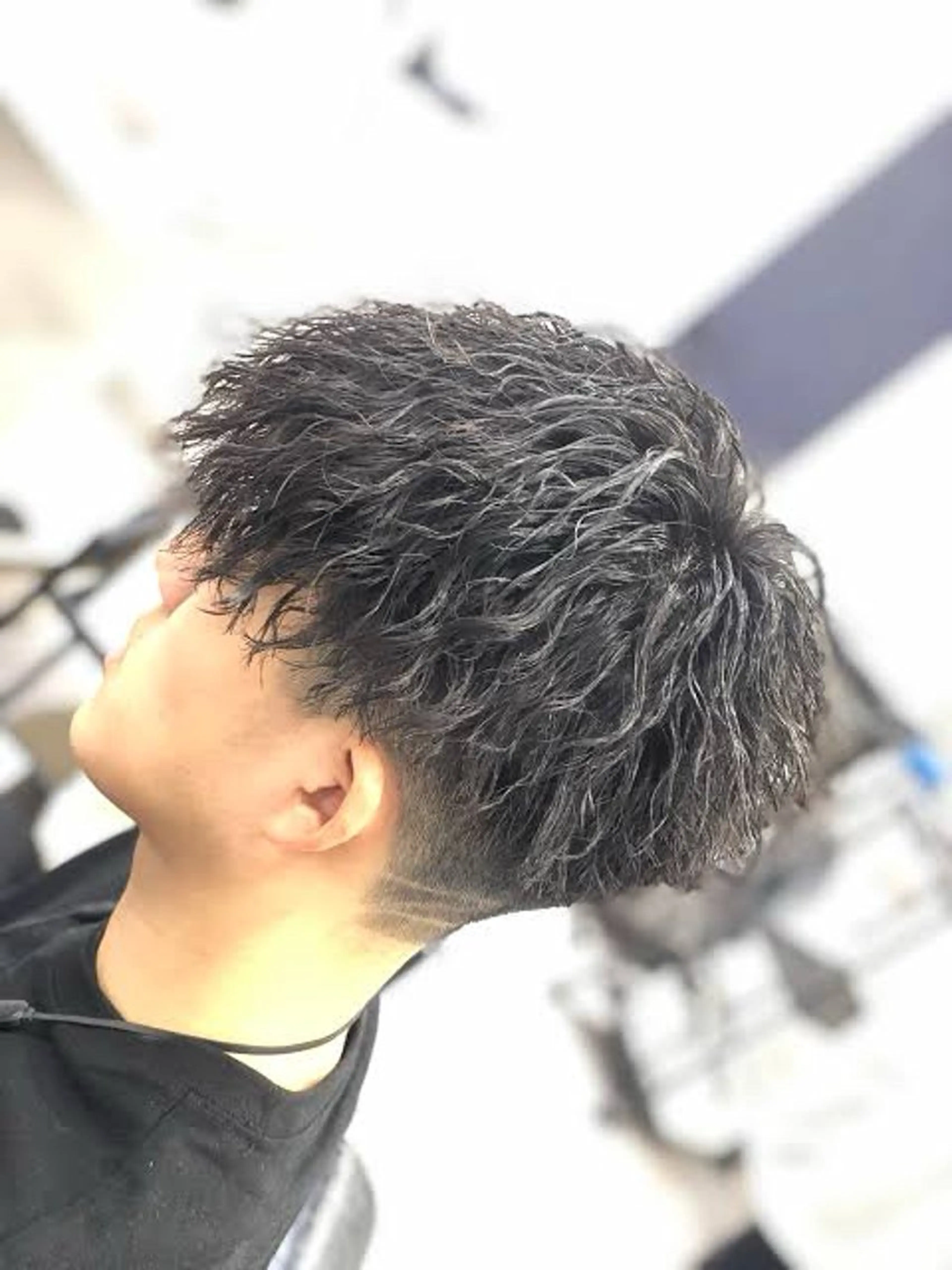 🌪️【メンズ限定】🌪️カット＋ツイストスパイラルパーマ＋5STEPトリートメント✨️の写真