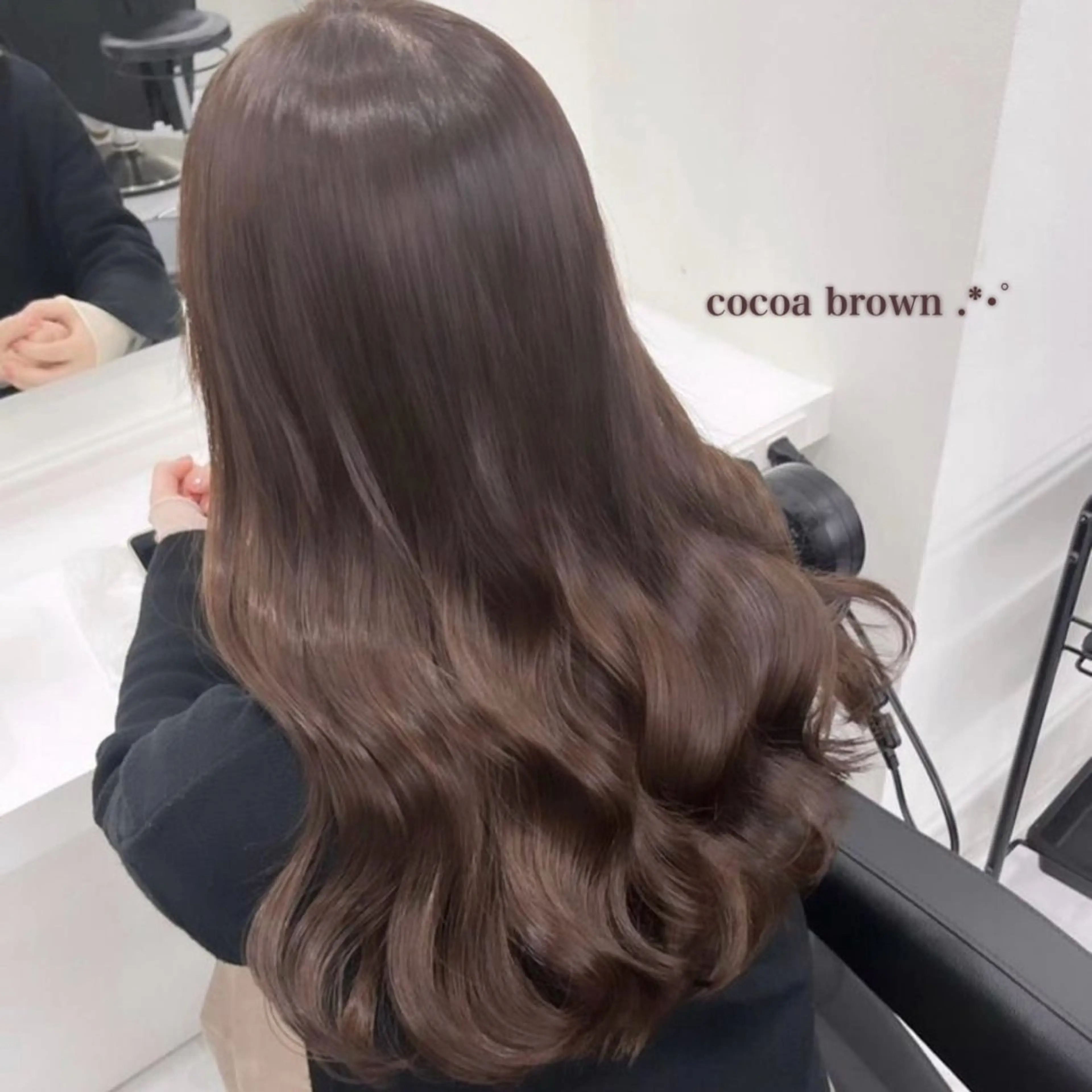 セミロング カラー ヘアカラー トリートメント ヘッドスパ ヘアセット misaki /似合わせstyleのヘアスタイル