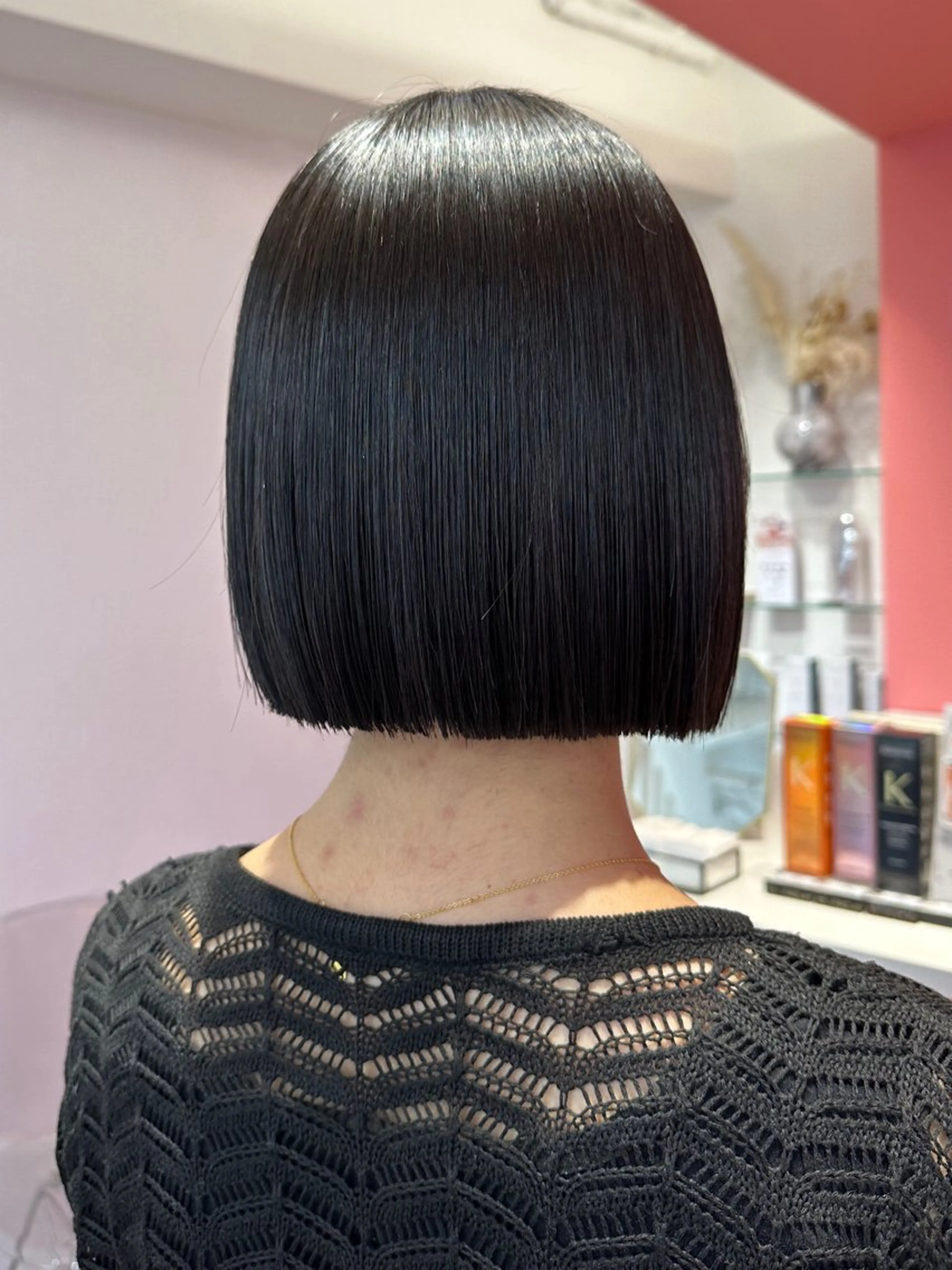 ショート カット ヘアカラー トリートメント 優希/似合わせ/艶 カラー/カット/渋谷のヘアスタイル